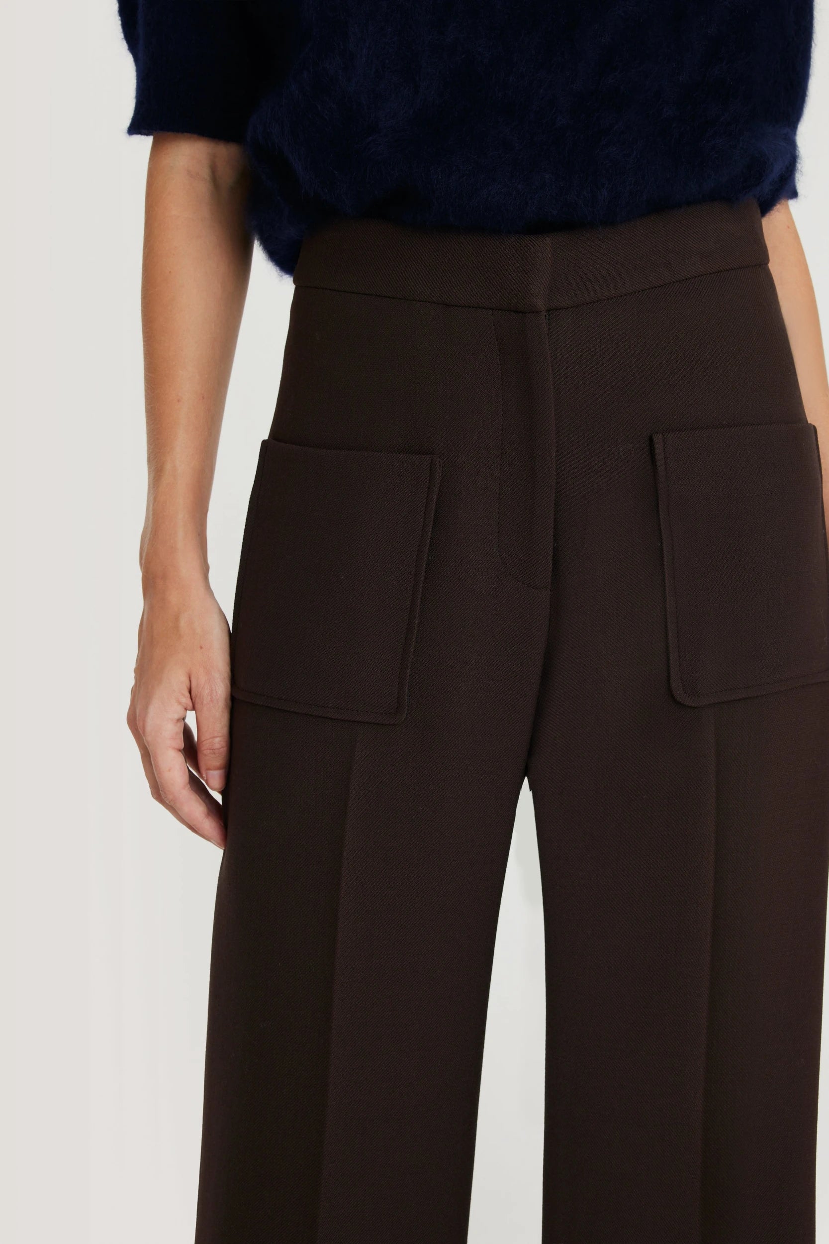 Morris Pantalon Marron Margaux Lonnberg, vue 3