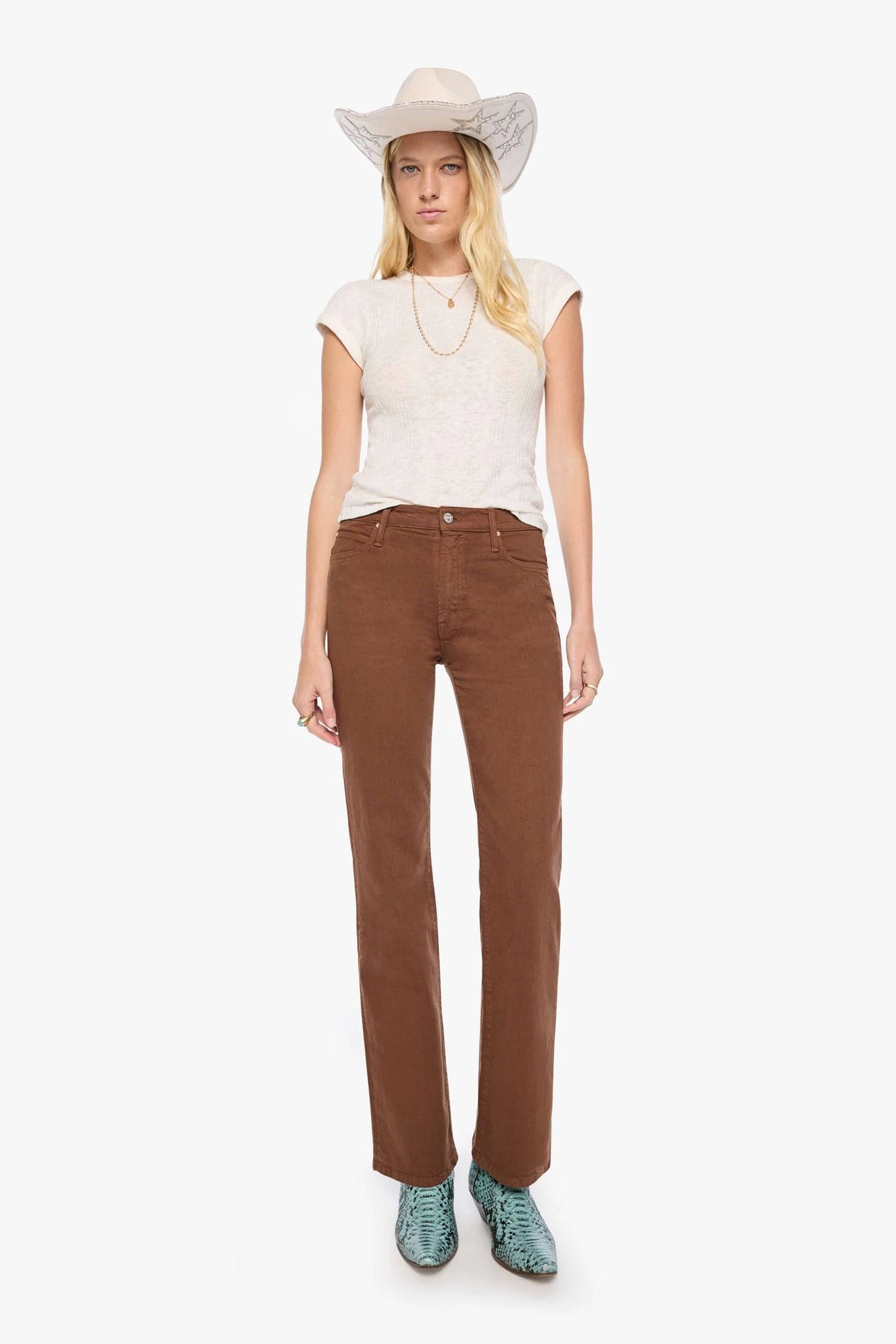 The Kick It Jeans Bison Mother, vue 1