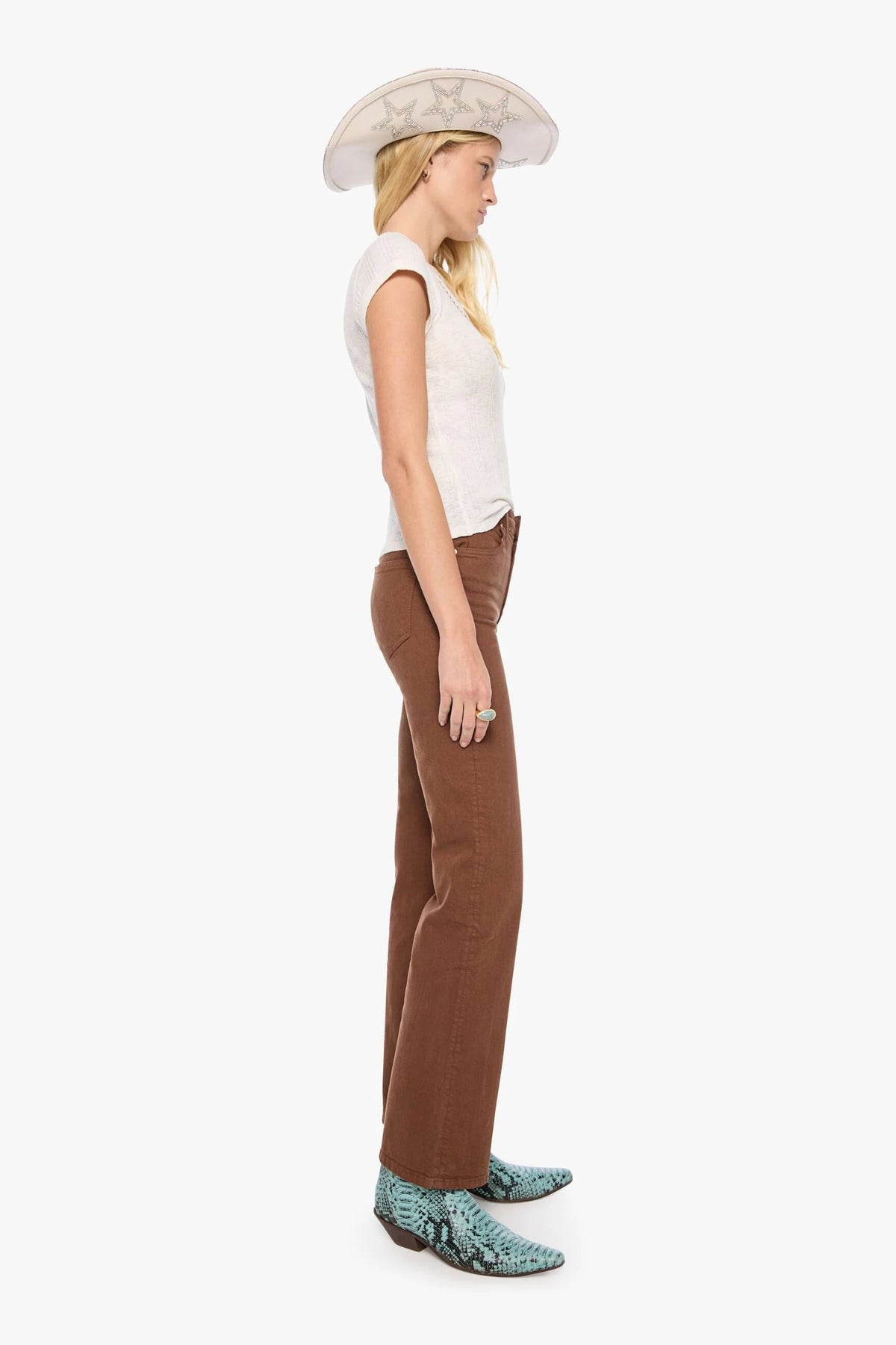 The Kick It Jeans Bison Mother, vue 2