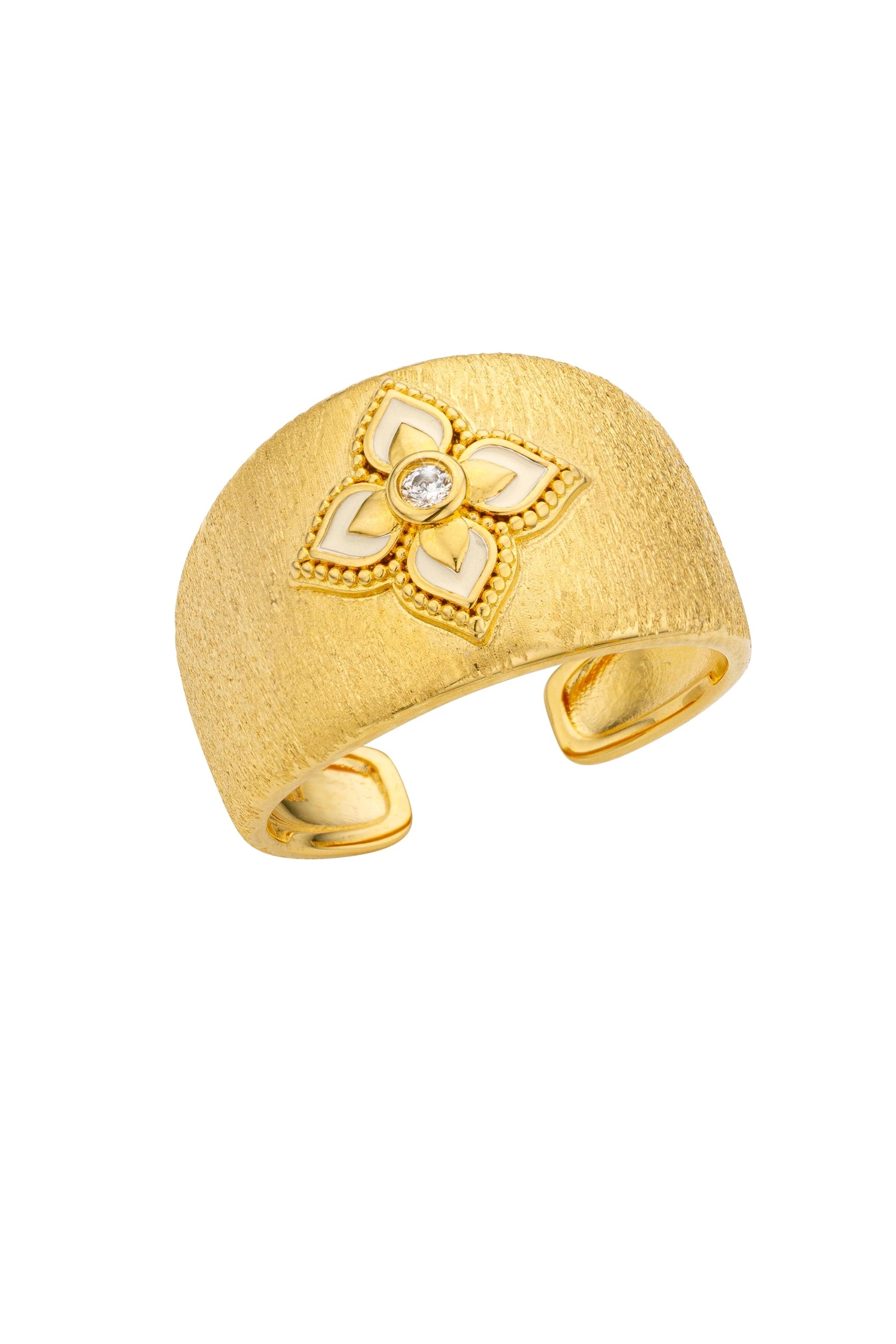 WHITE LOTUS CUFF Mya-Bay, vue 1