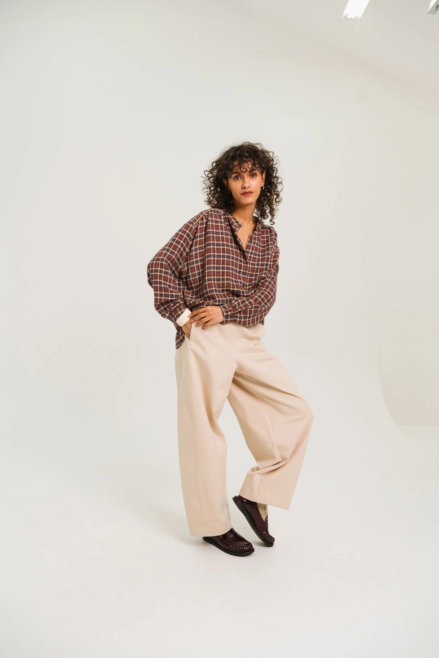 Ella Aragon Chemise Bleu Sacrécoeur Multicolore, vue 1