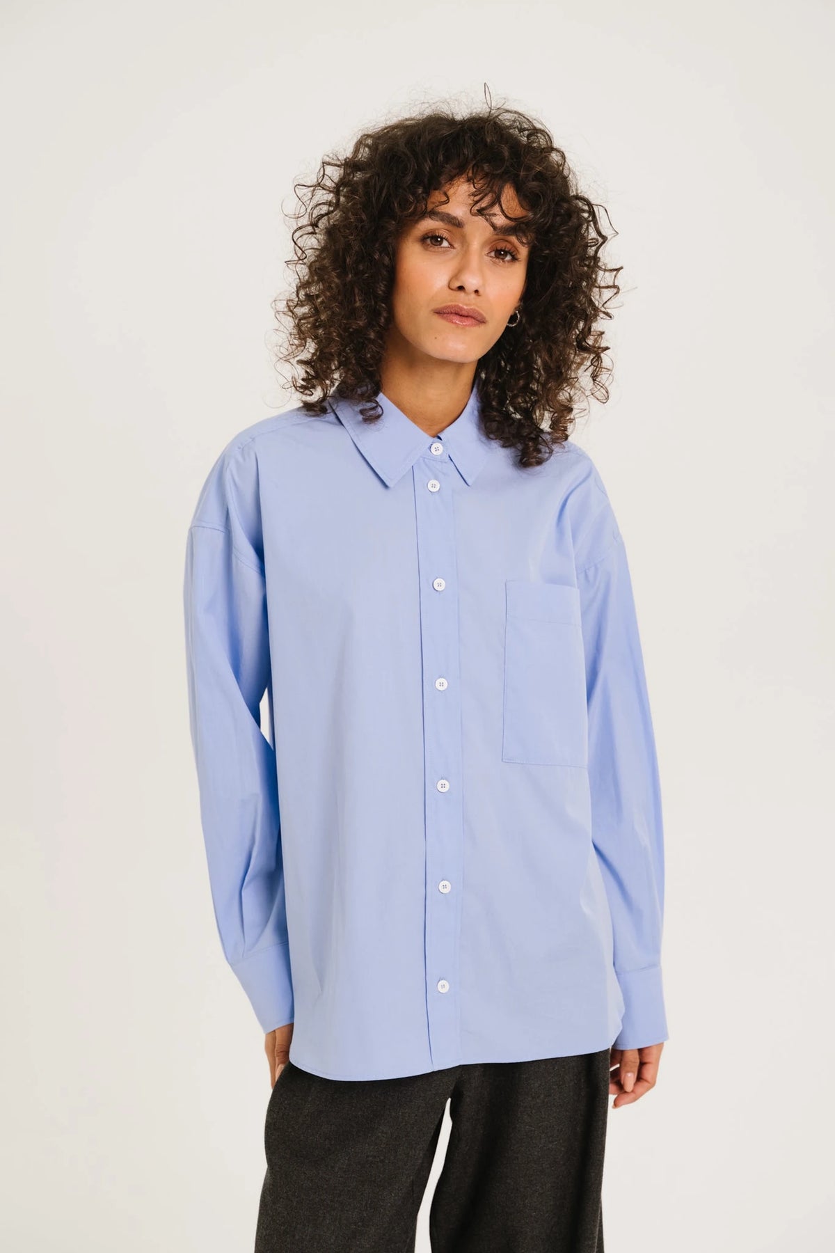 Lalie Ciel Chemise Bleu Sacrécoeur, vue 1