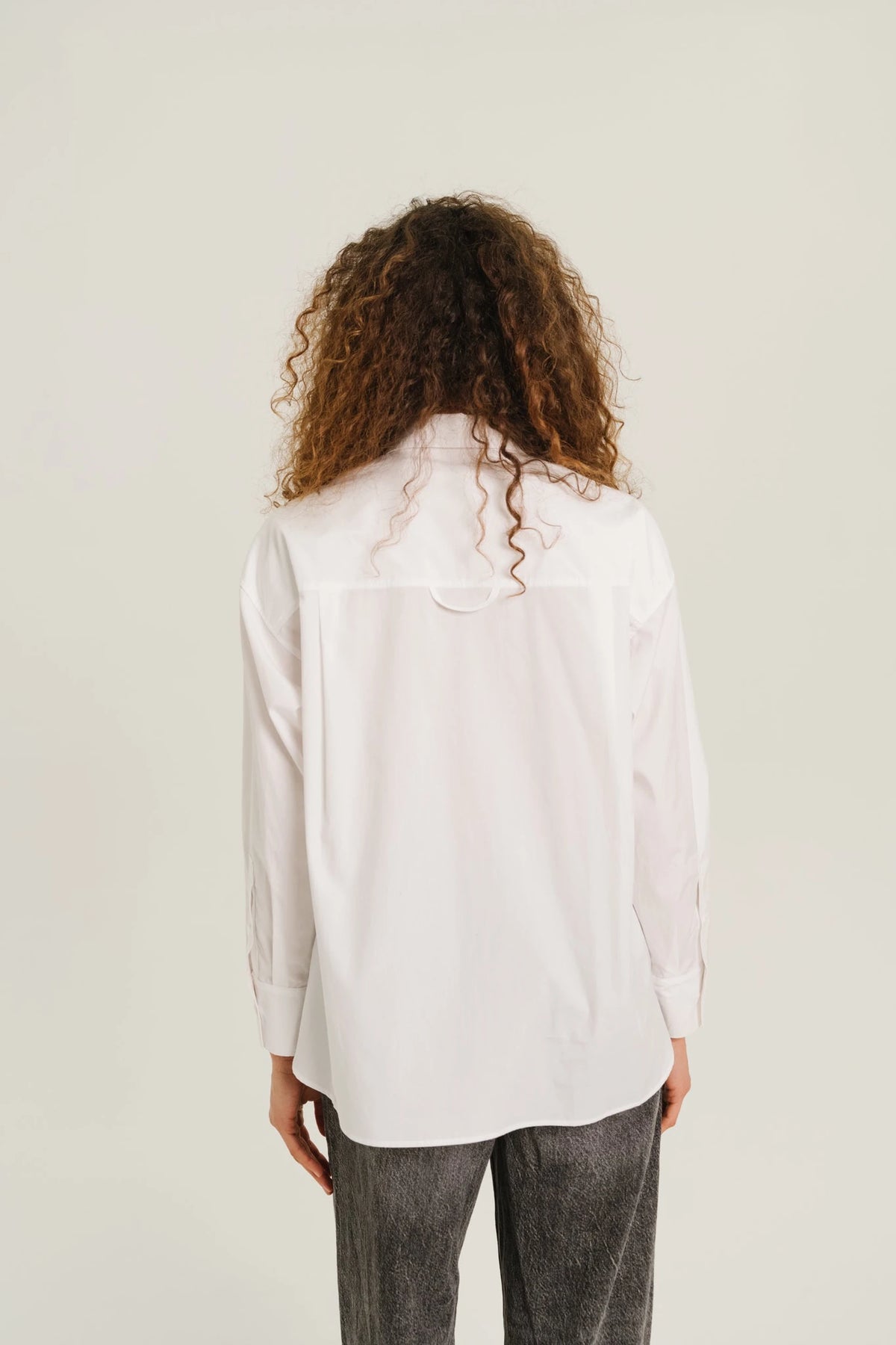 Lalie White Shirt Blanche Sacrécoeur, vue 5