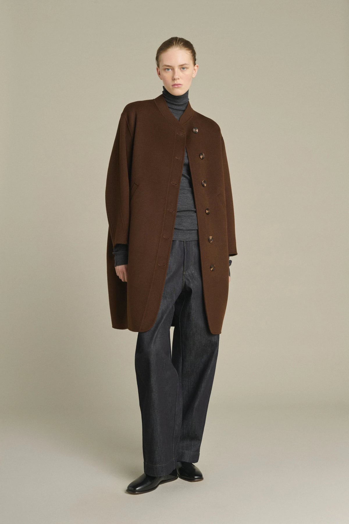 Beaulieu Manteau Chocolat Soeur, vue 1