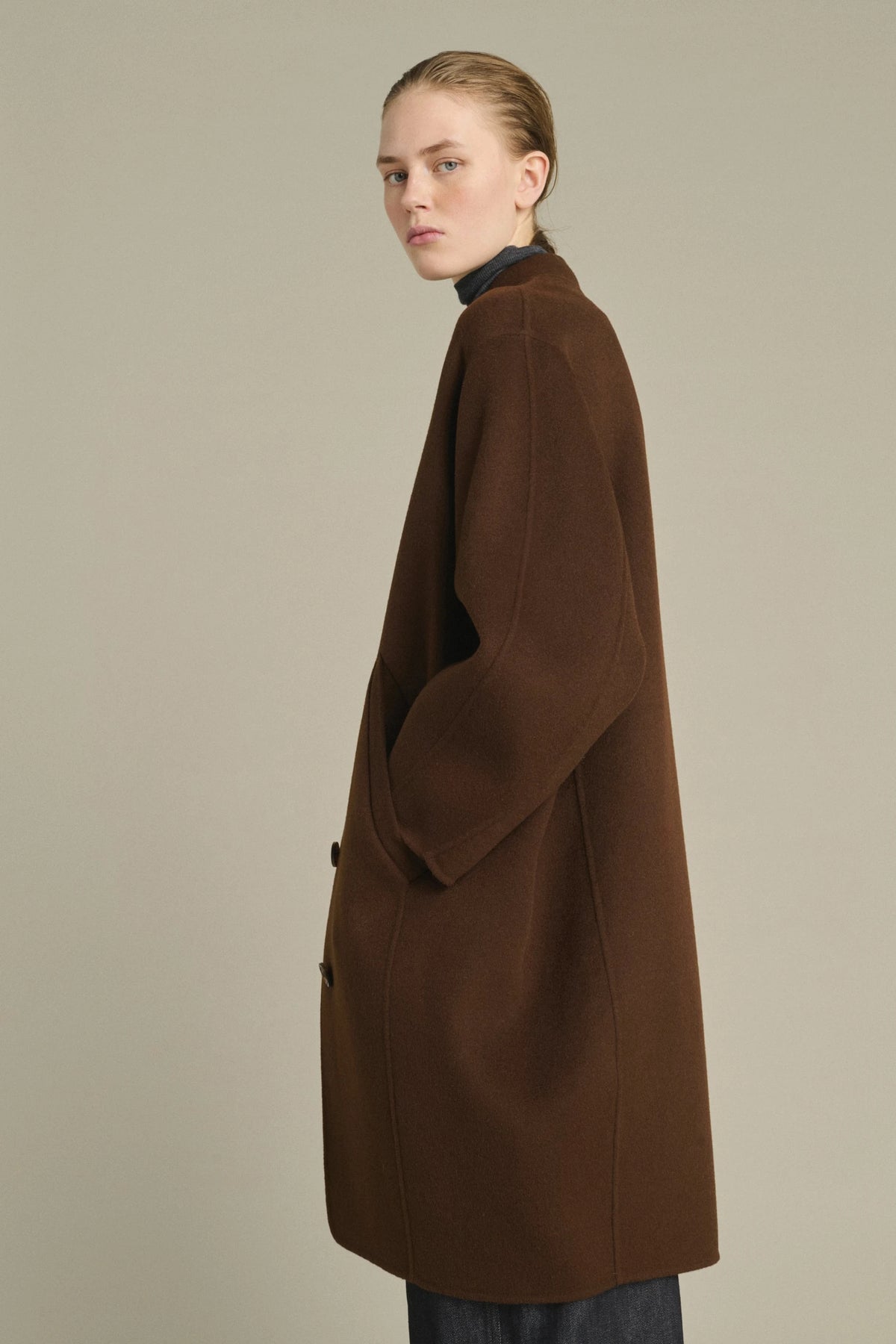 Beaulieu Manteau Chocolat Soeur, vue 3
