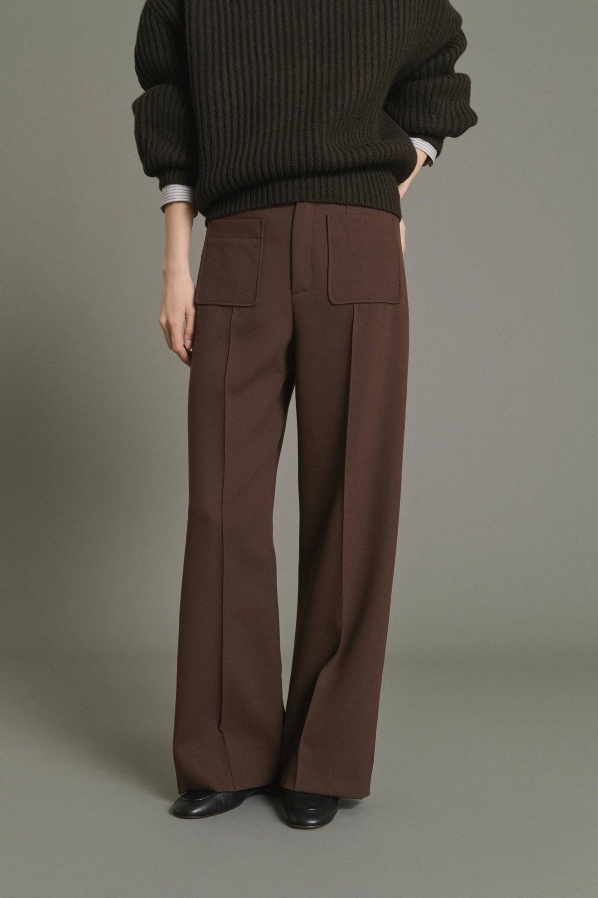 Harry Pantalon Marron Soeur, vue 3
