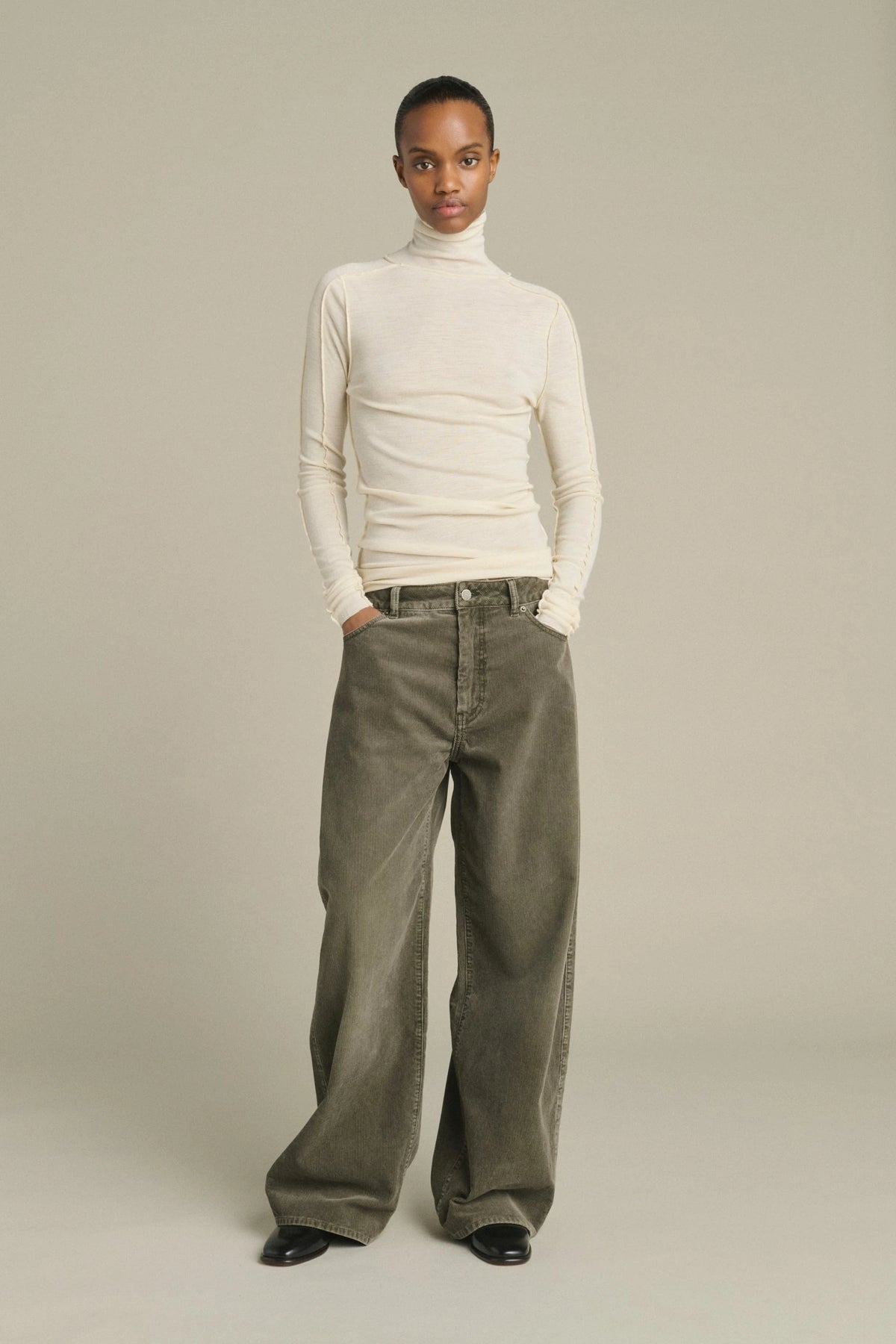 Hunter Pantalon Gris Soeur, vue 2