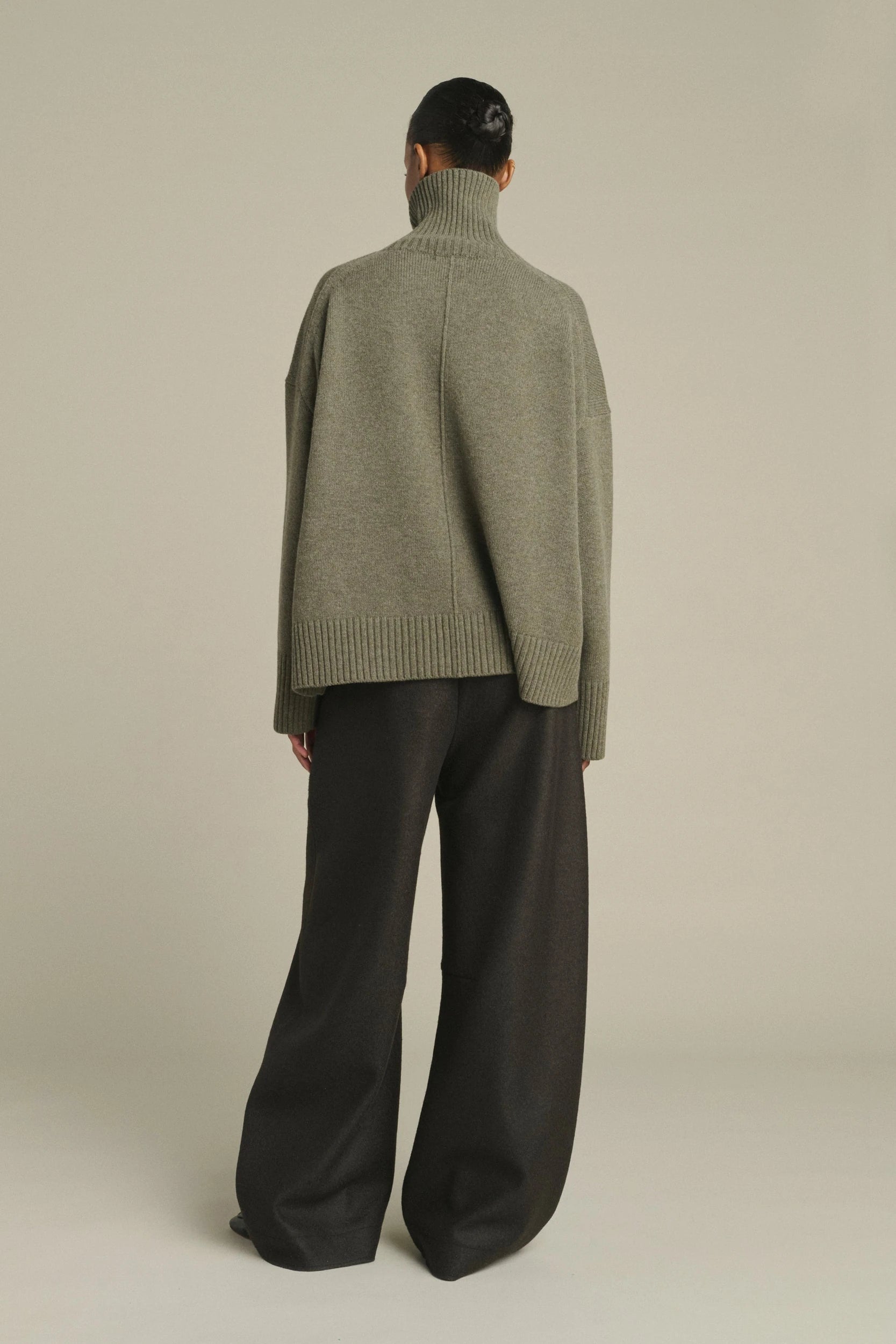 William Pull Gris Chiné Soeur, vue 2