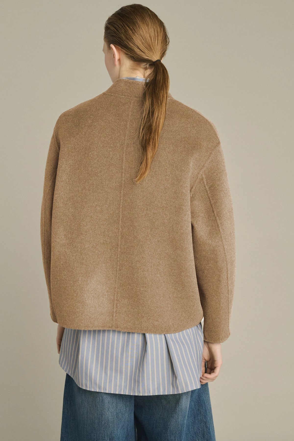Windsor Manteau Camel chiné Soeur, vue 3