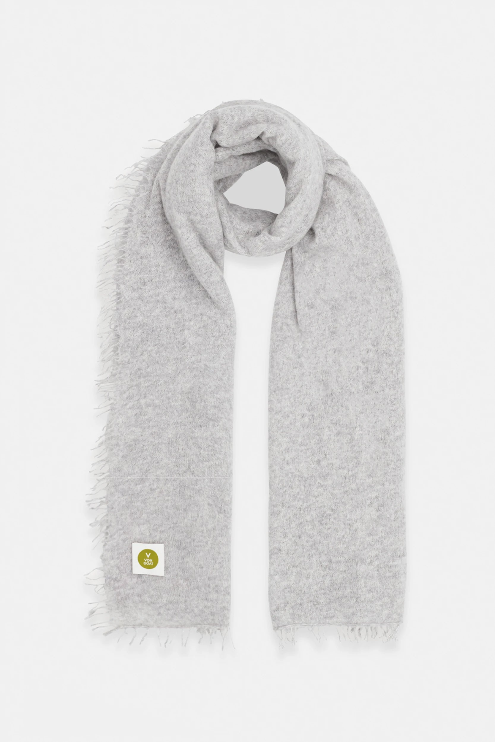 Écharpe Mix Gris clair V Vongoat, vue 1
