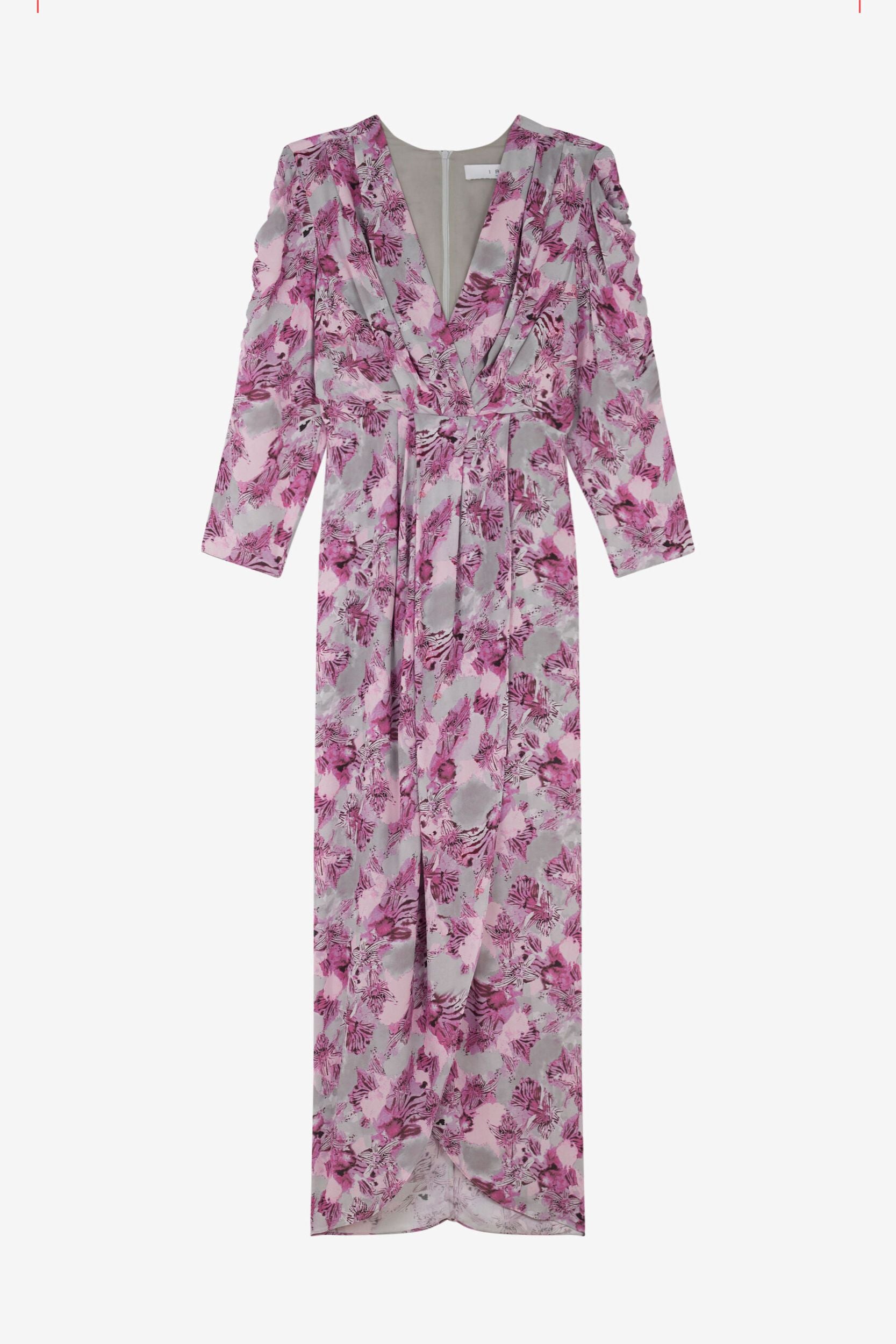 Iro Opara Dress Purple Grey