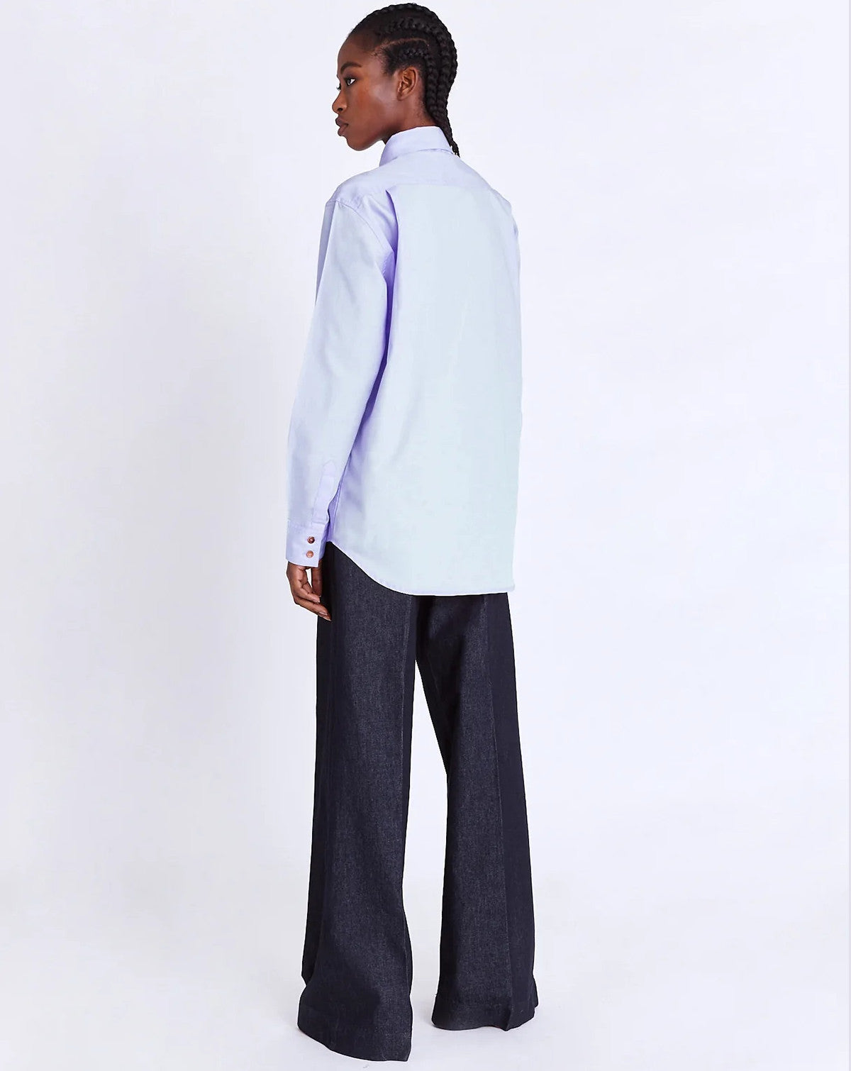 Urembo Boyfriend Shirt Blue