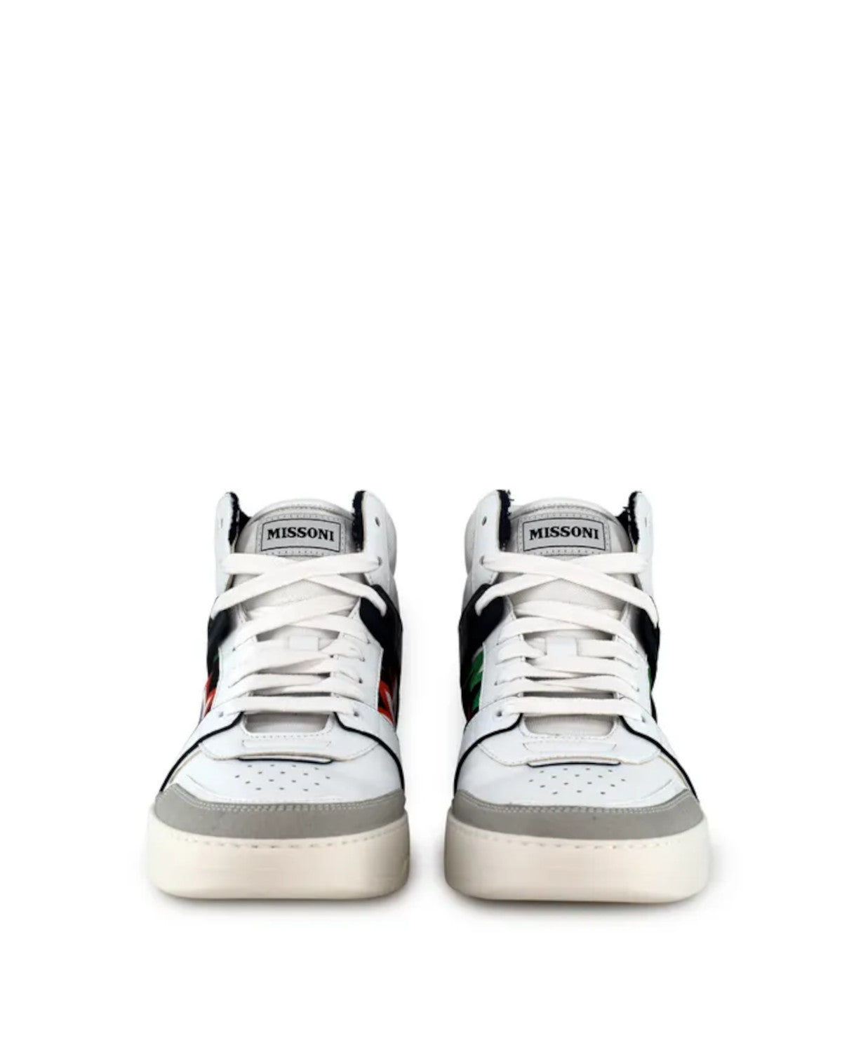 Baskets montantes Basket Blanc Bleu