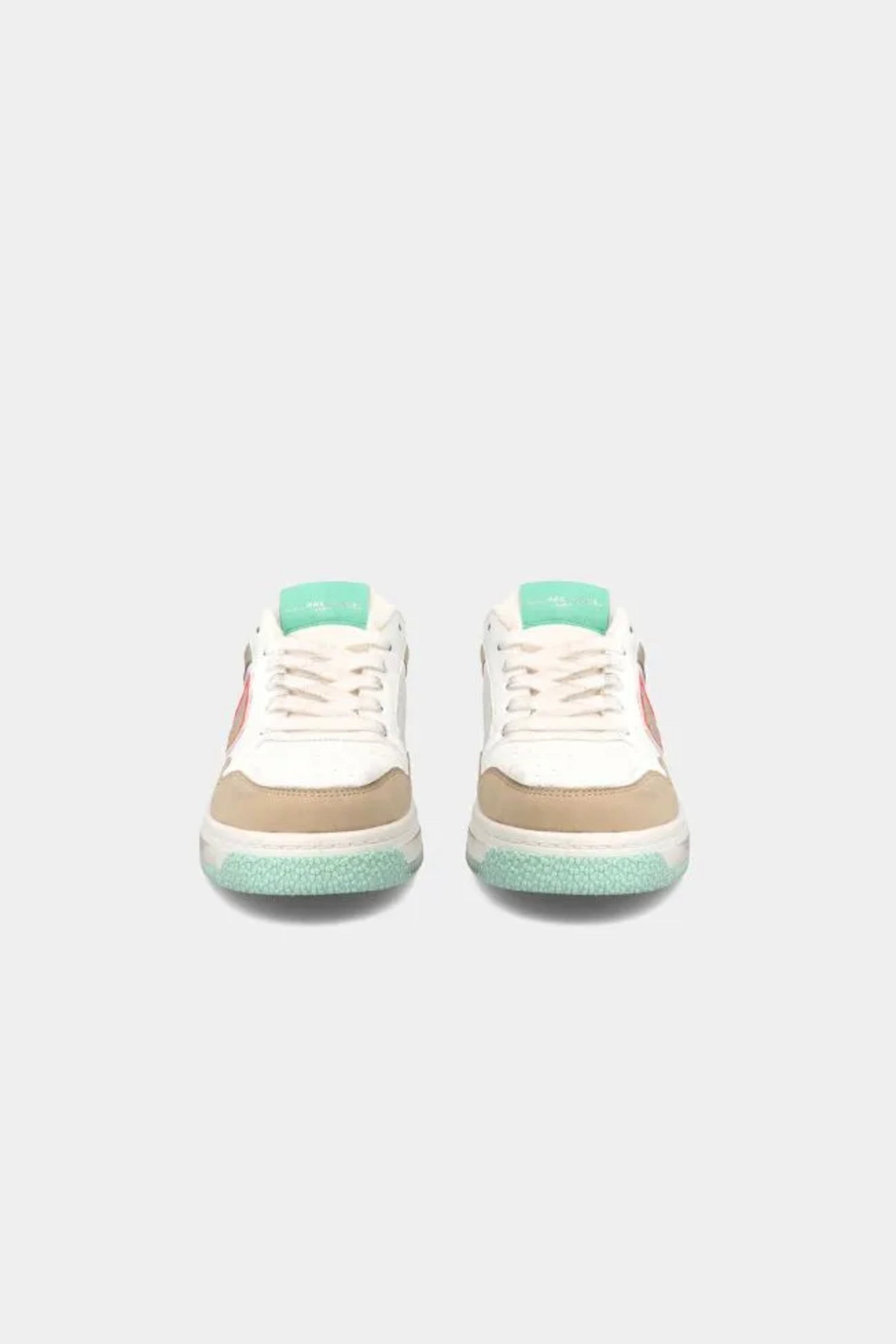 Baskets basses Lyon femme Recycle Mix White Water