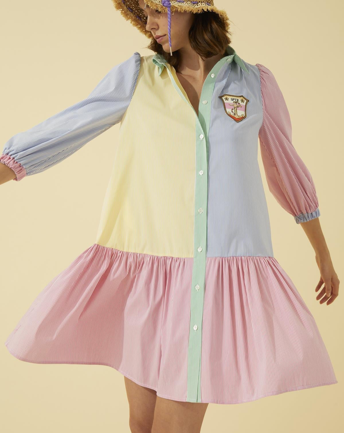 DR2721 Pop Dress Multicolor