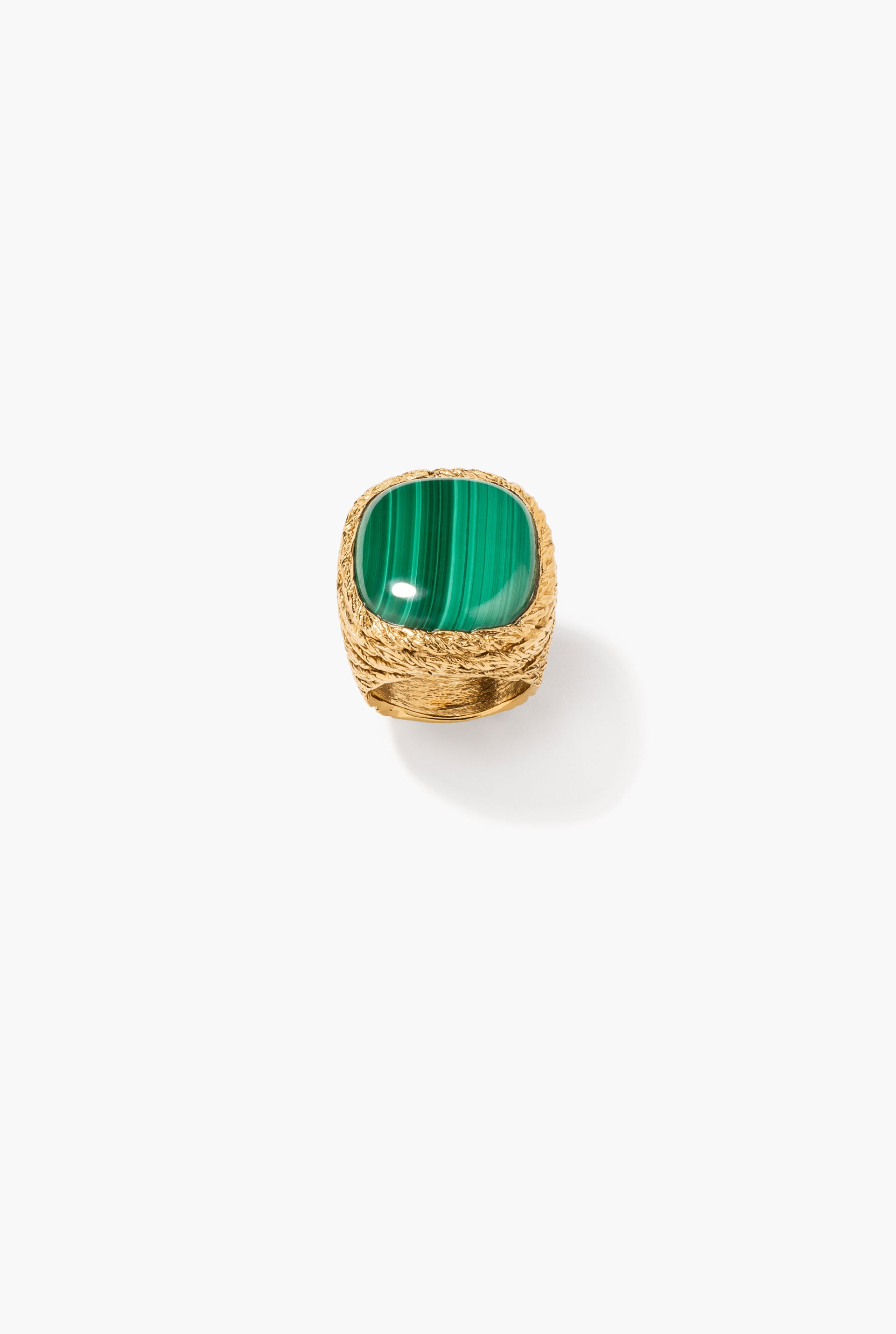 Bague Miki 2N Malachite Or