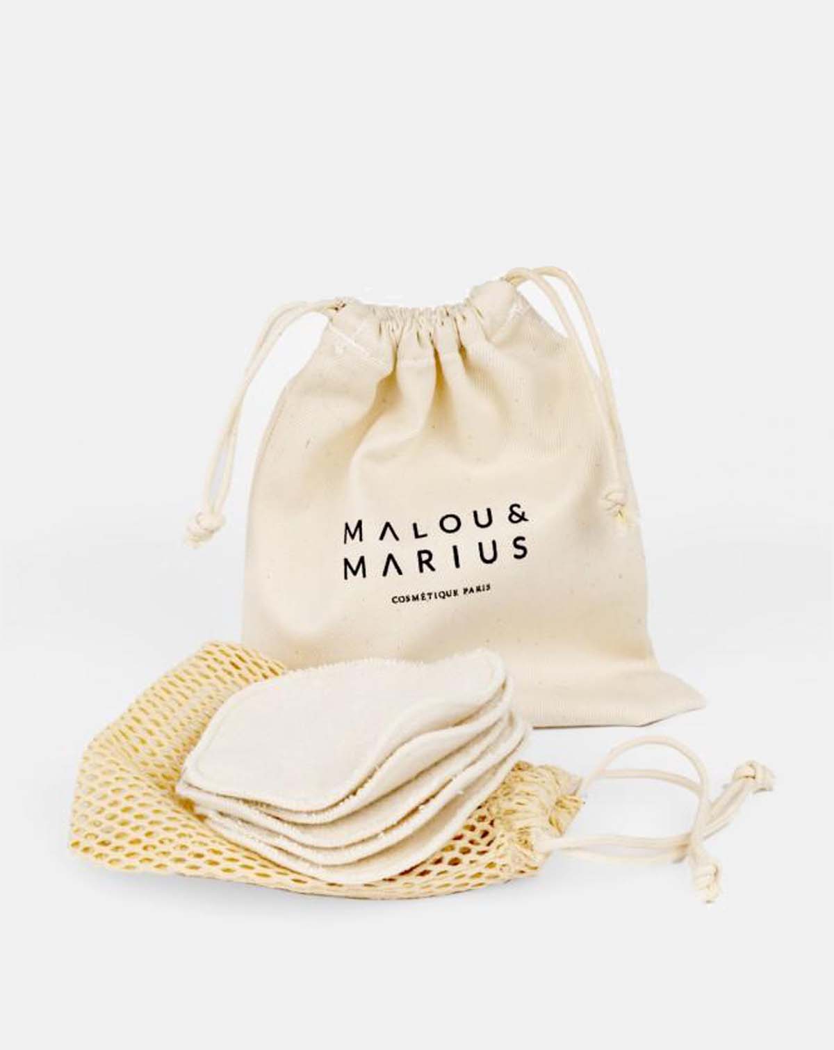 Kit de 5 disques démaquillants réutilisables