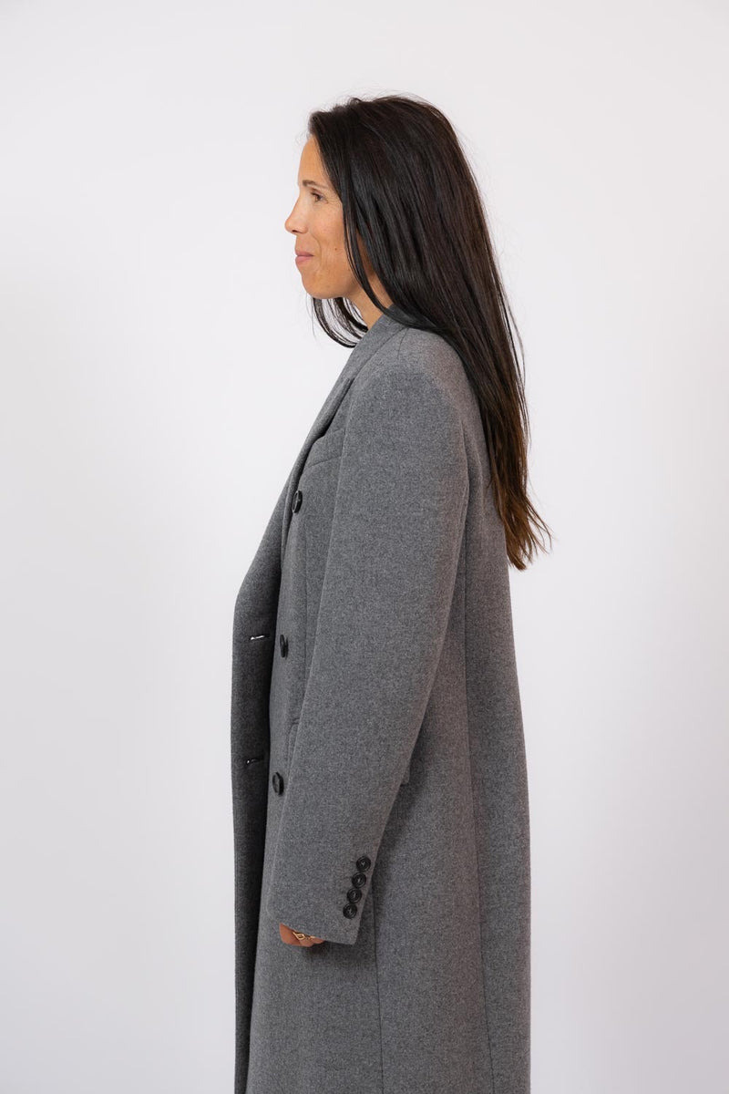 Adua Coat Medium Grey