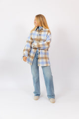Wallis Shirt Blue Brown