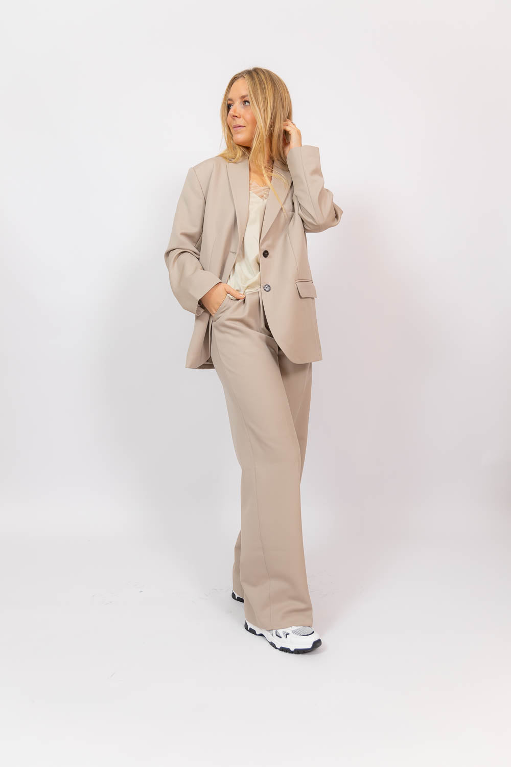 Pantalon Carrie Bing Taupe