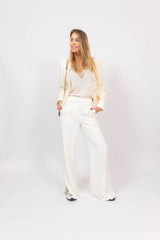 Anitta Jacket Ivory Woven White