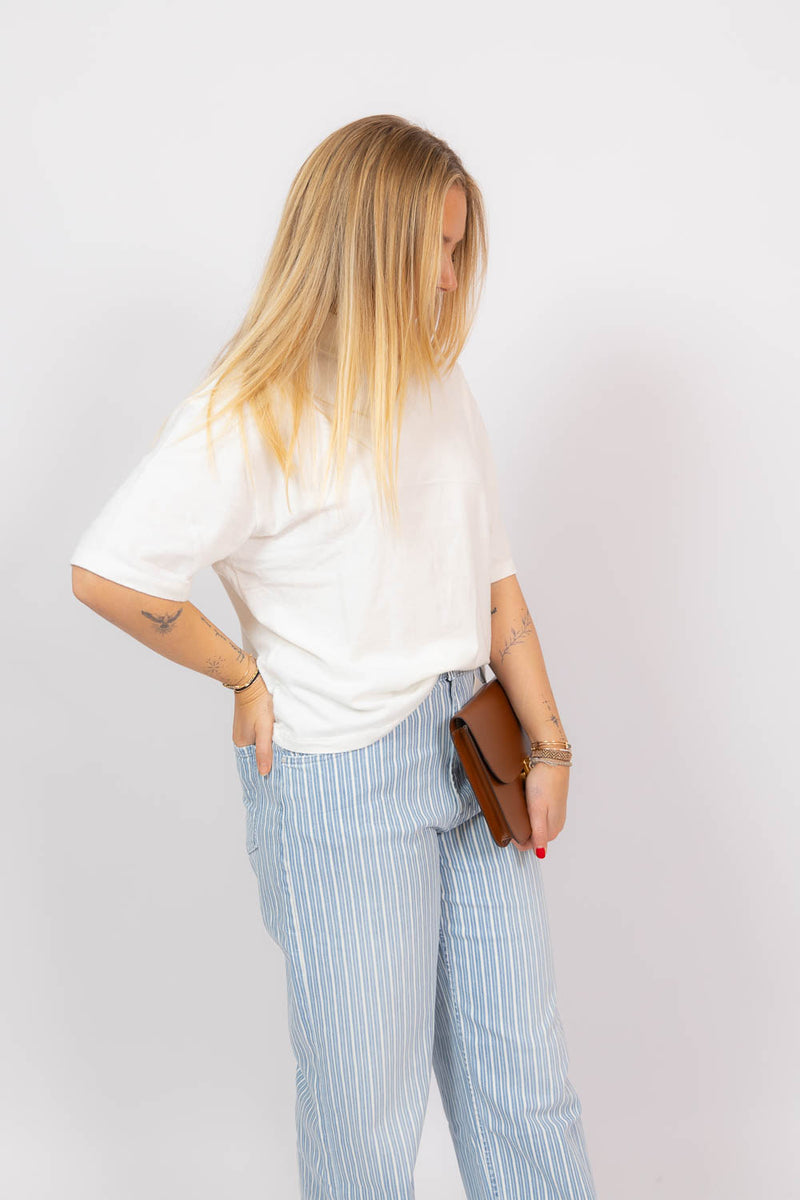 High Waisted Spinner Zip Skimp Pant Lined Up