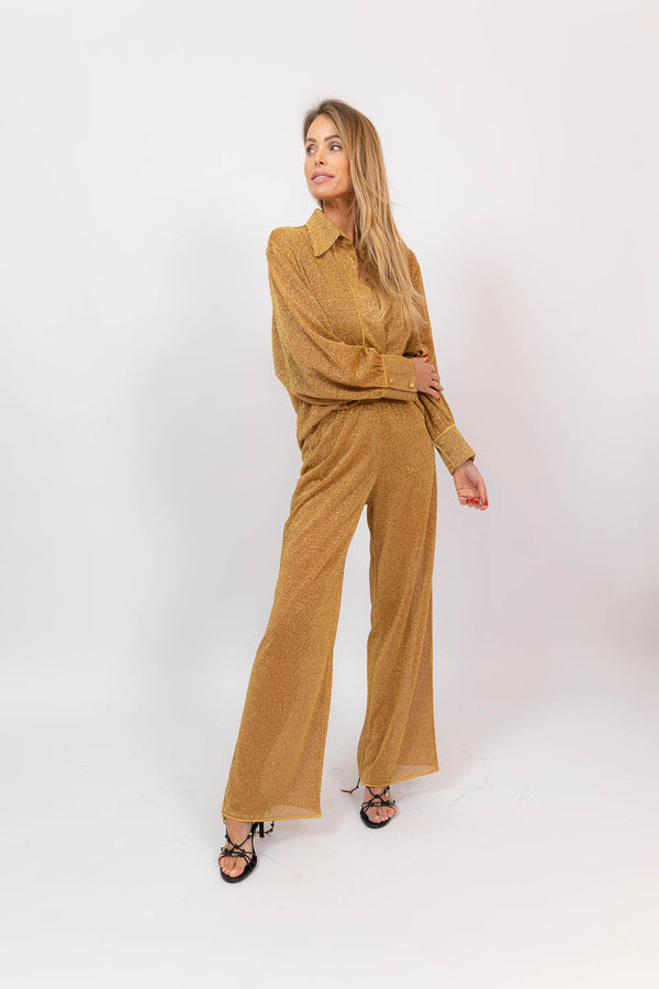 Pantalon léger caramel