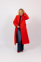 Darby Coat Red