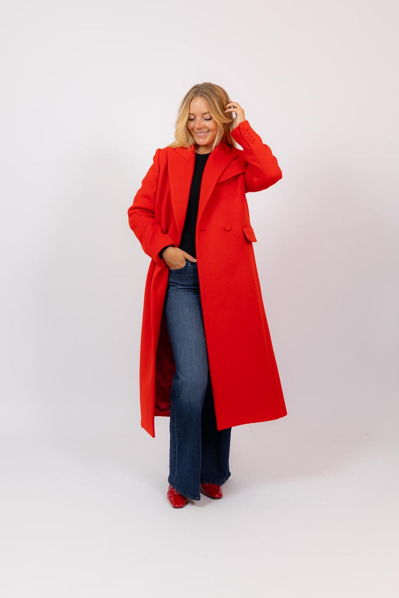 Darby Coat Red