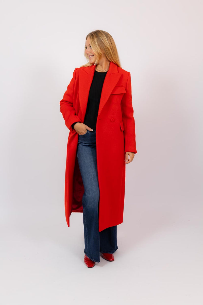 Darby Coat Red