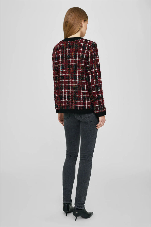 Lydia Jacket Cherry Plaid Multi
