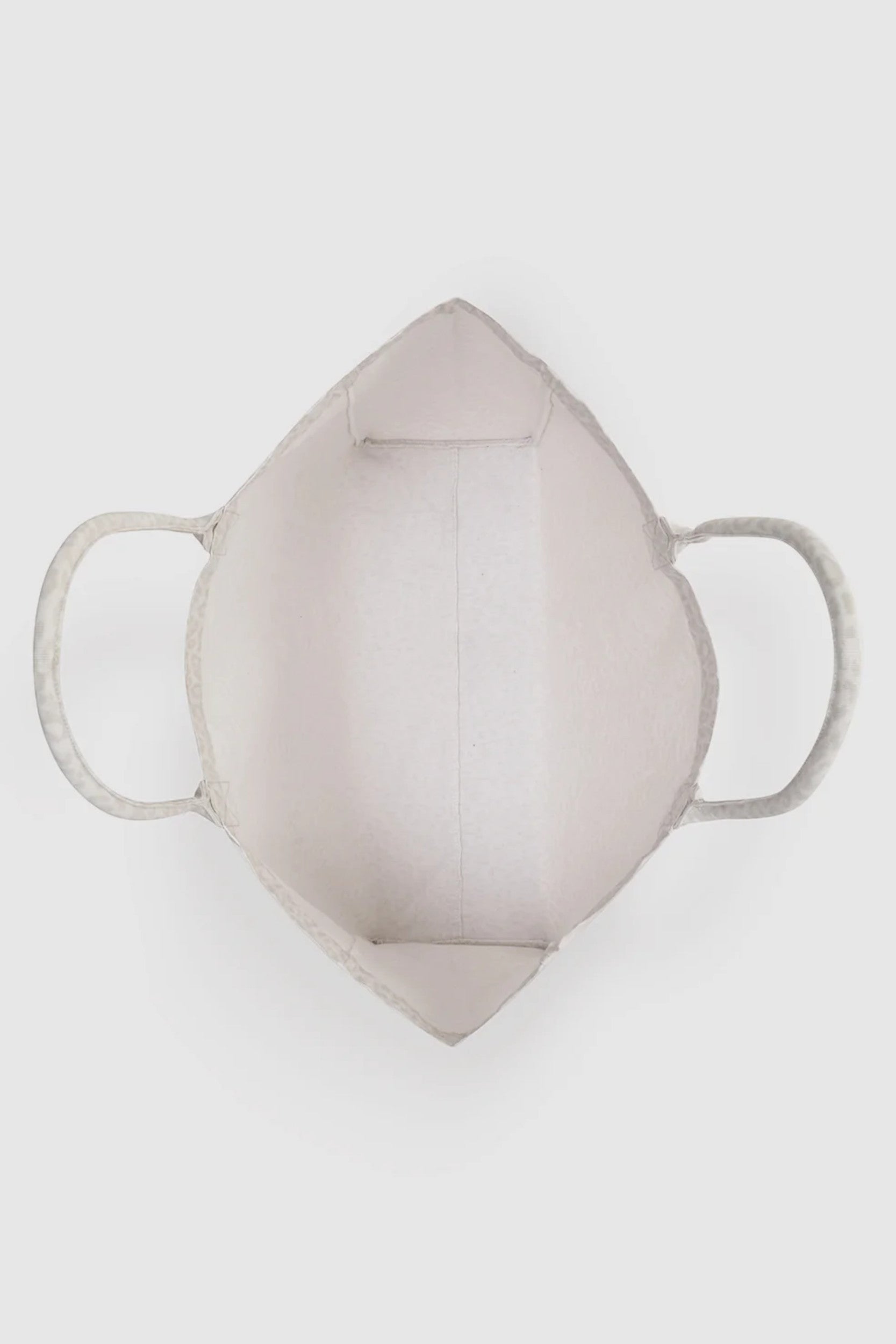 Leo Canvas Tote Washed White Leopard