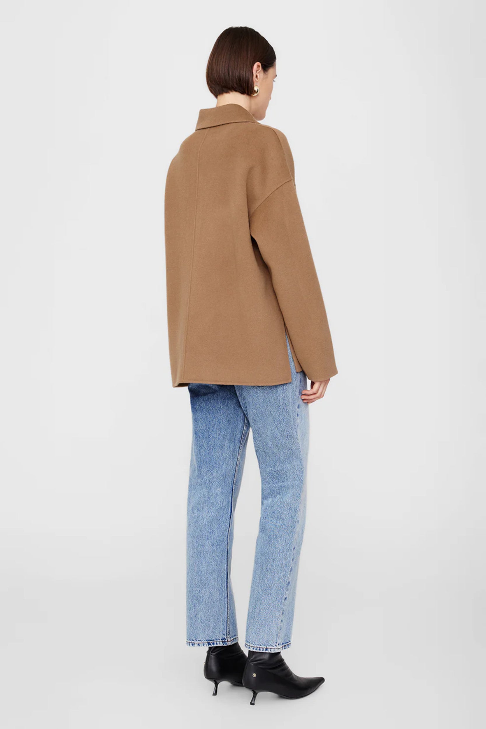 Luca Jacket Camel Cashmere Blend
