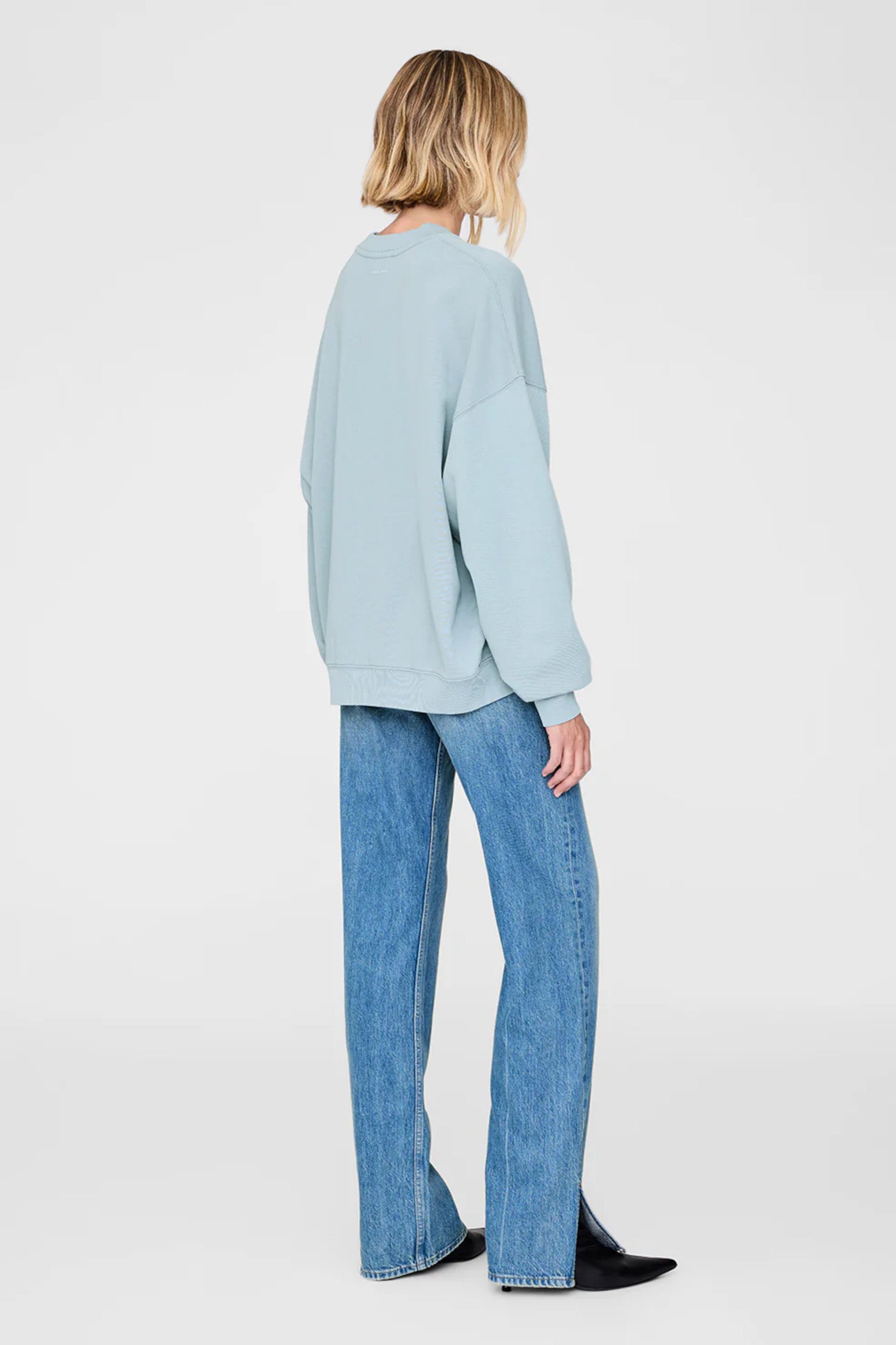 Miles Oversized Sweater Pastel Blue