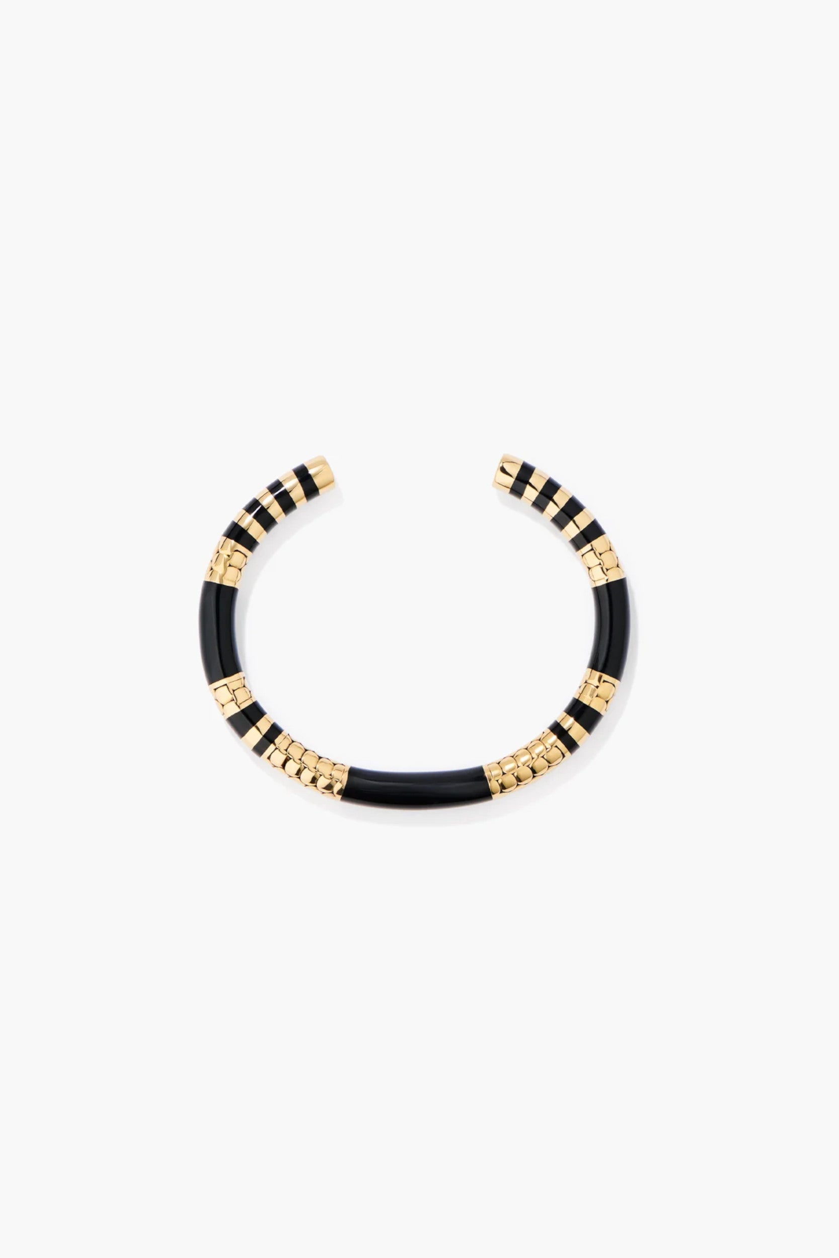Positano Tao Bracelet Metal Gold Black