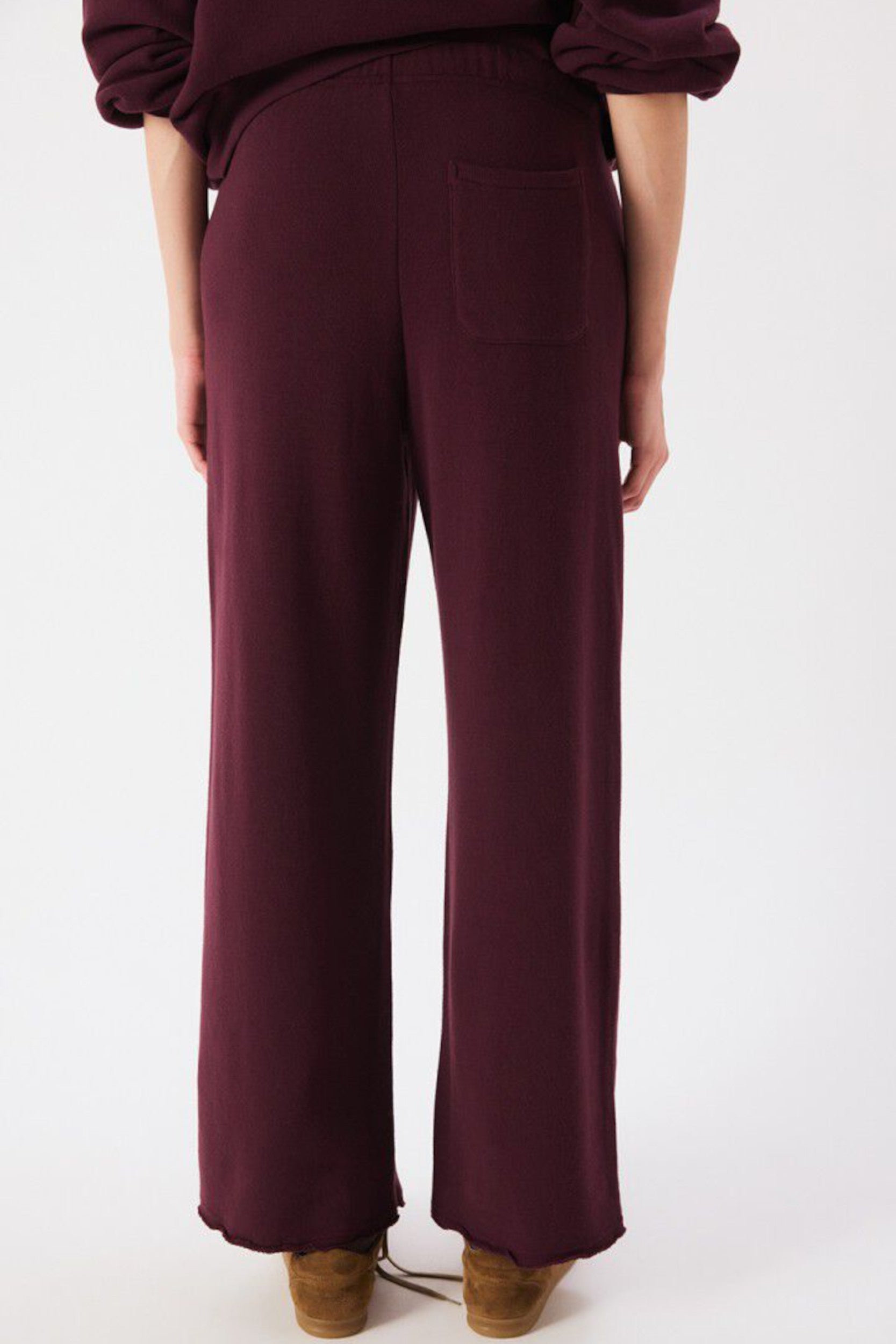 Atu05dh26 Jogging Lie de vin — American Vintage, vue 2