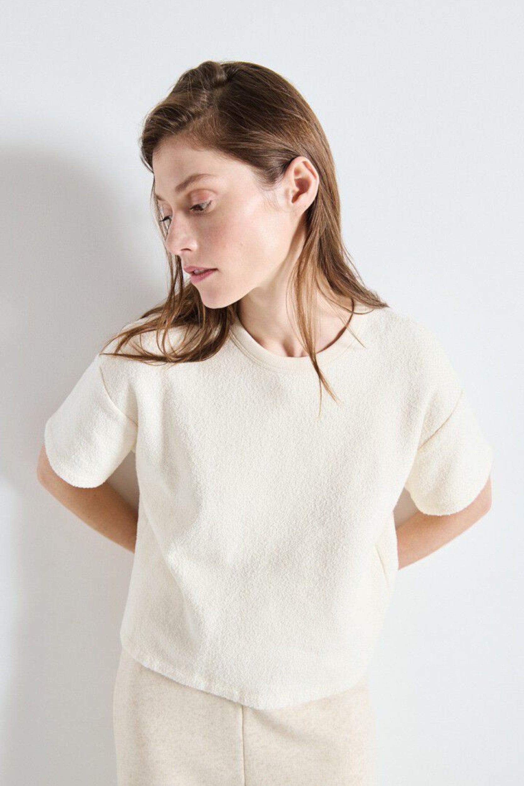 Boby02dh25 T-Shirt Ecru