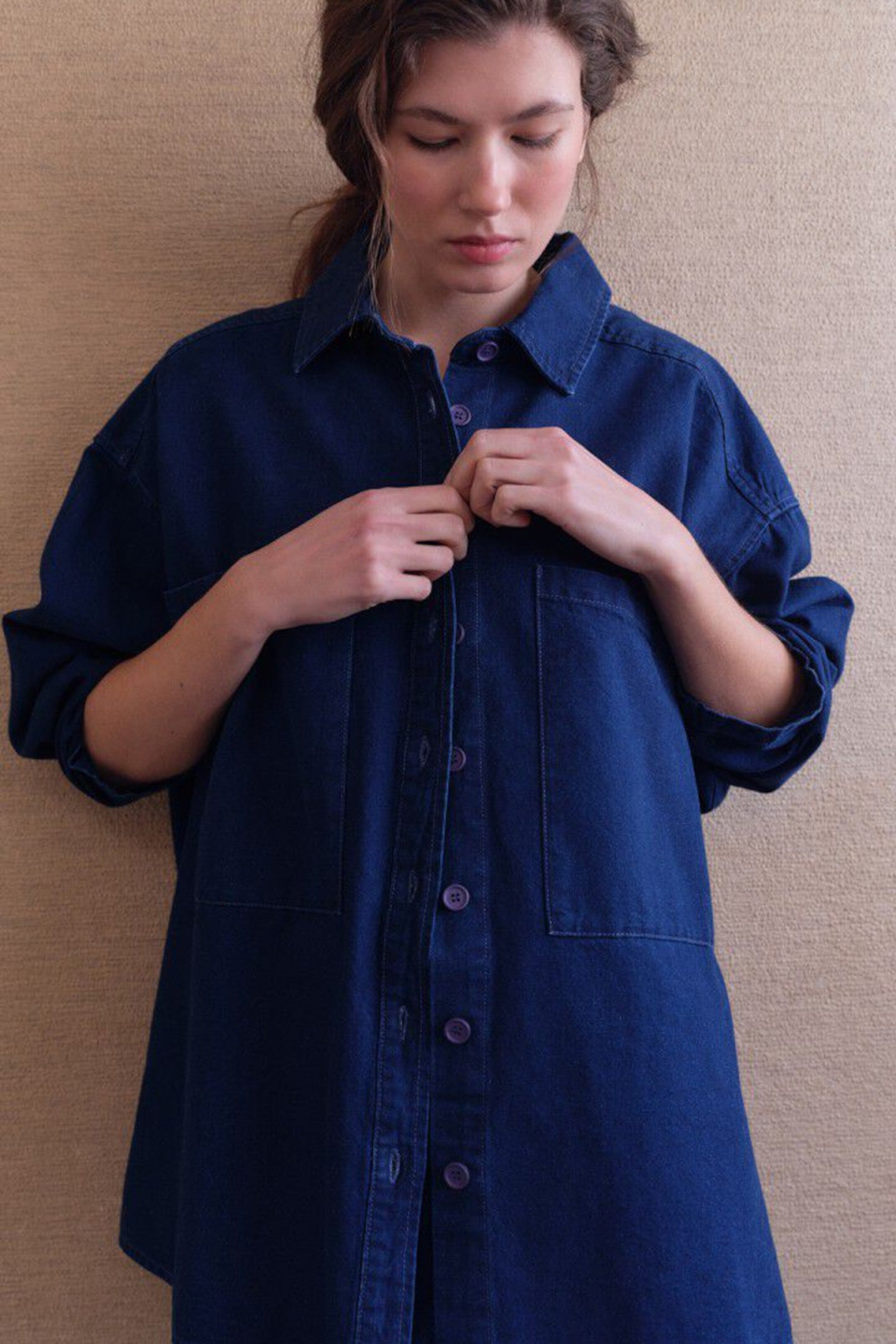 COM06AE26 Shirt Brut Blue