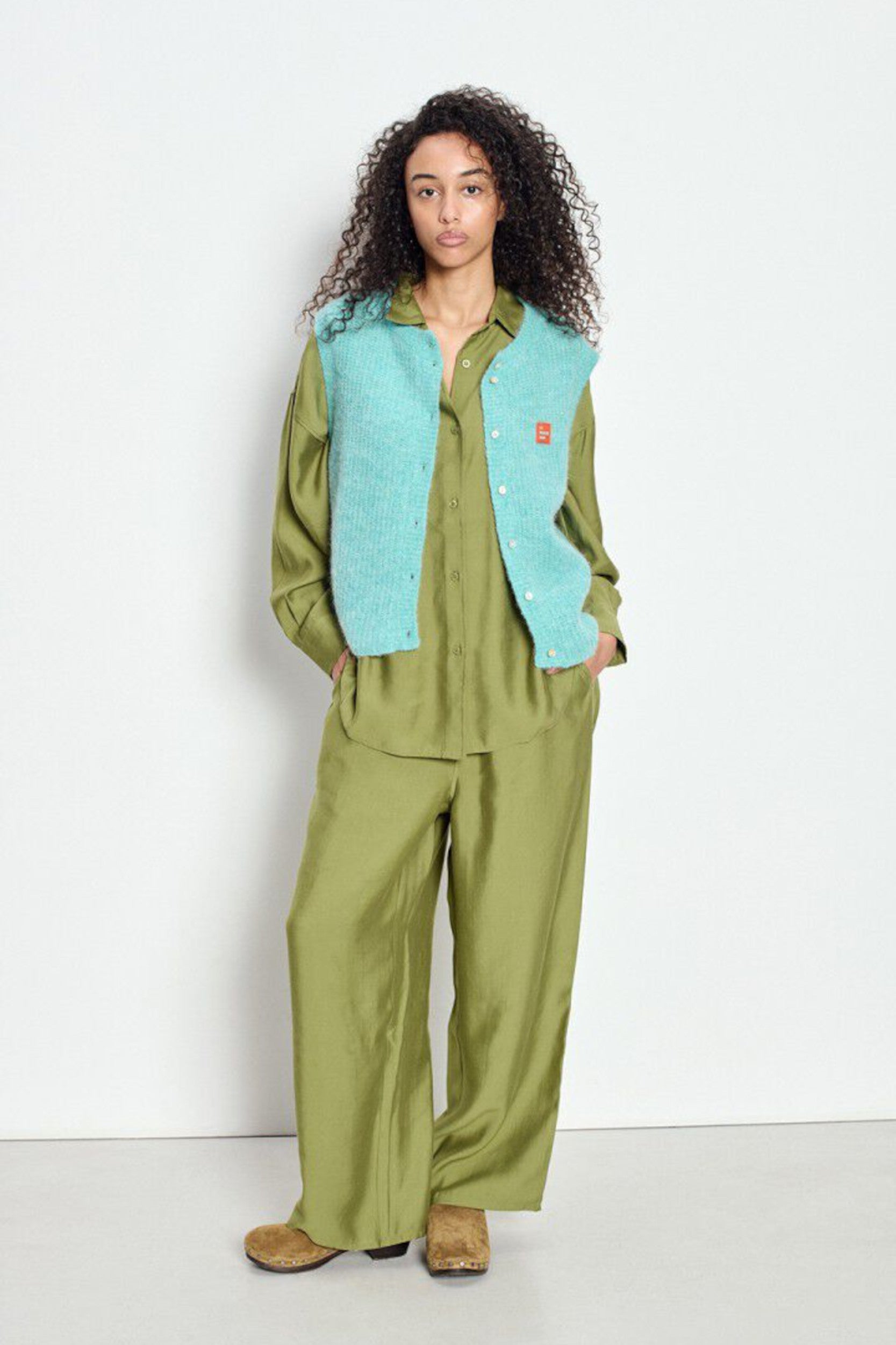 EAST19MCE26 Cardigan Recif Mottled