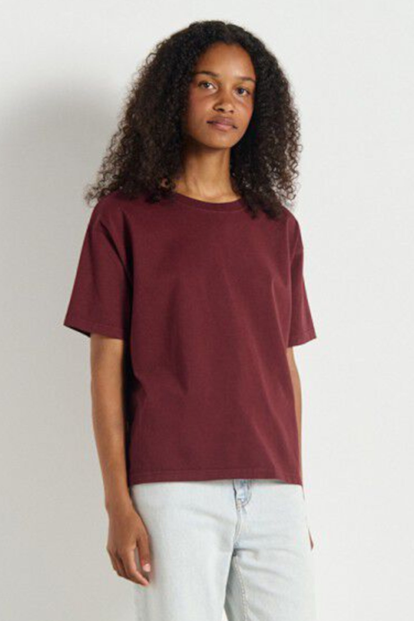 Fiz02ah25 T-Shirt Burgundy Vintage