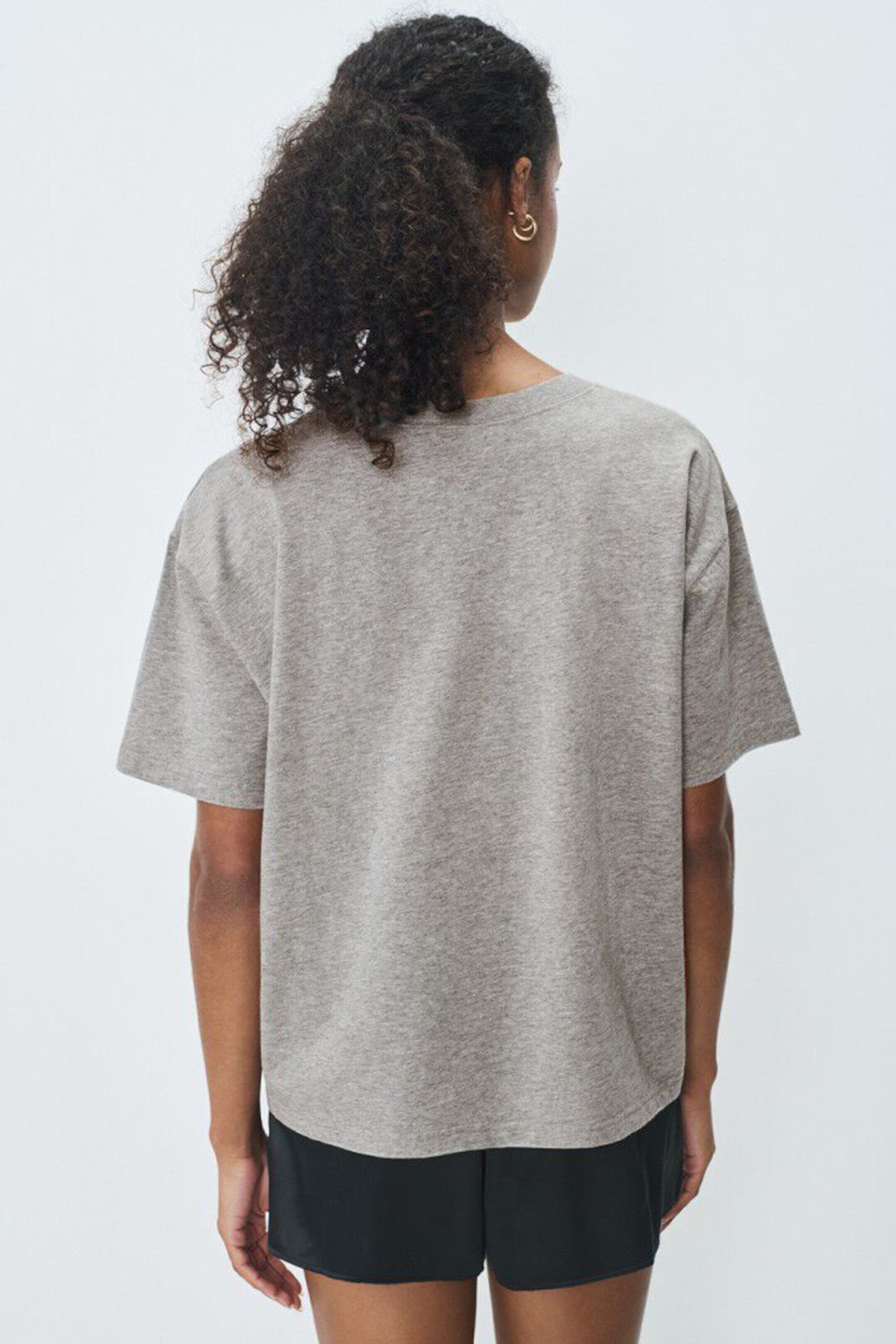 Fiz02ah25 T-Shirt Grey Mottled