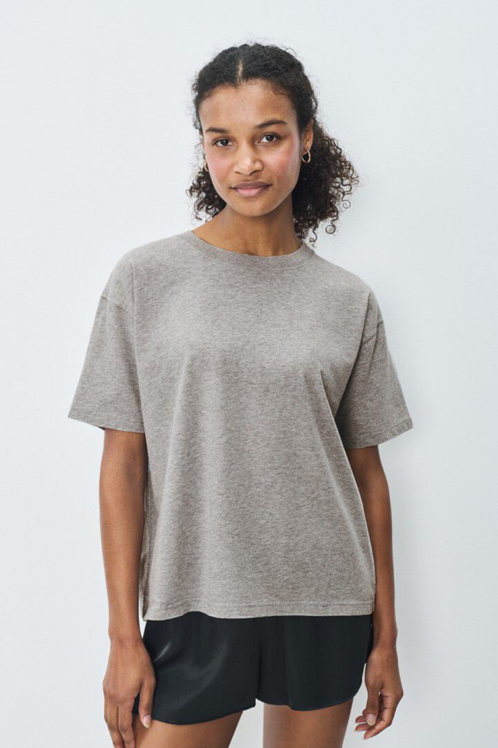 Fiz02ah25 T-Shirt Grey Mottled