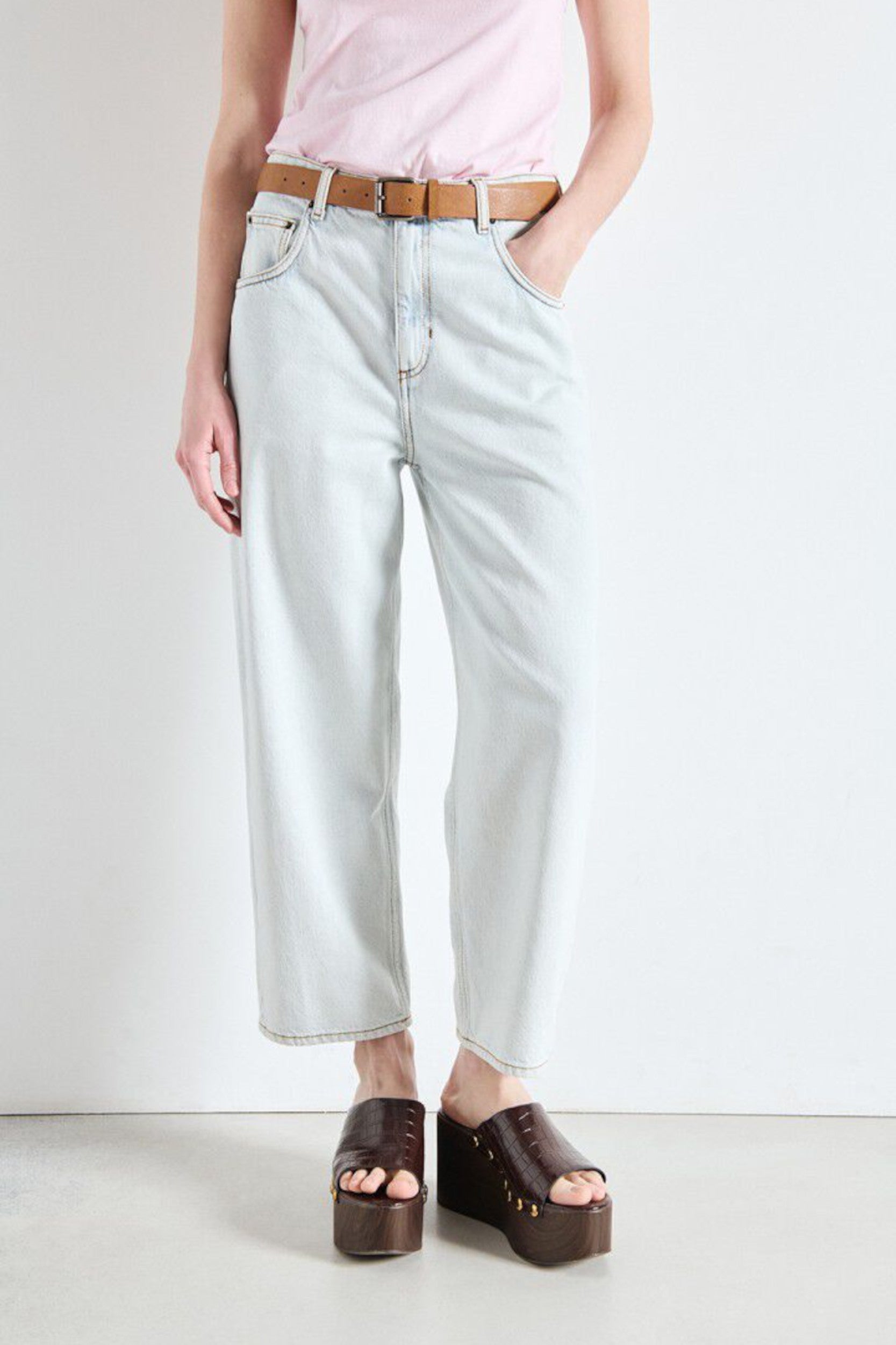 Joy11jh26 Pants Winter Bleach