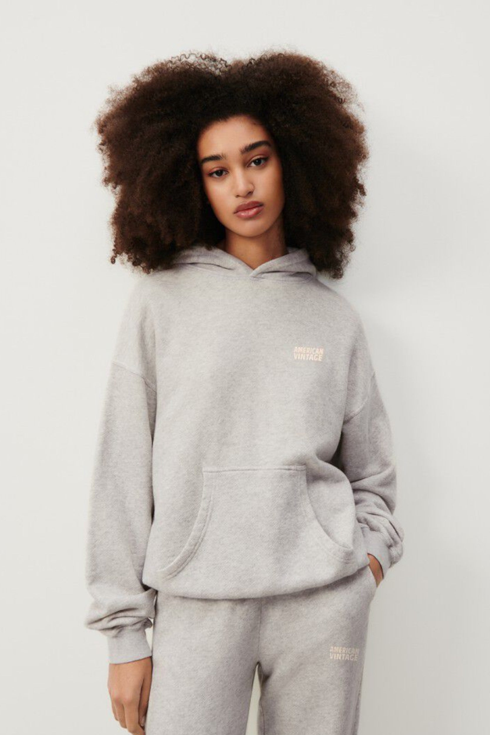 KOD03BH Sweatshirt Mottled Polaire