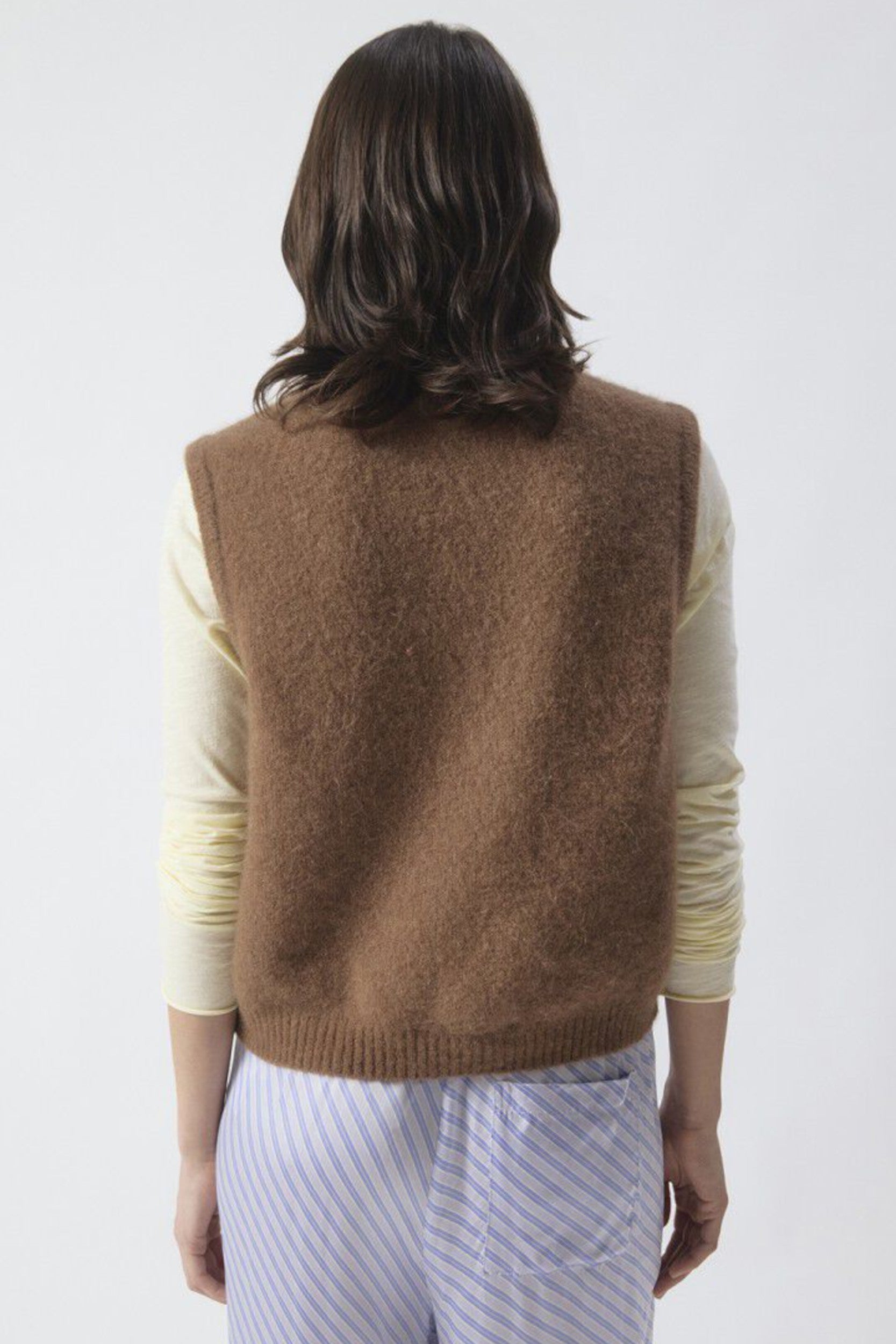 VITO18LE26 Sweater Choco Mottled