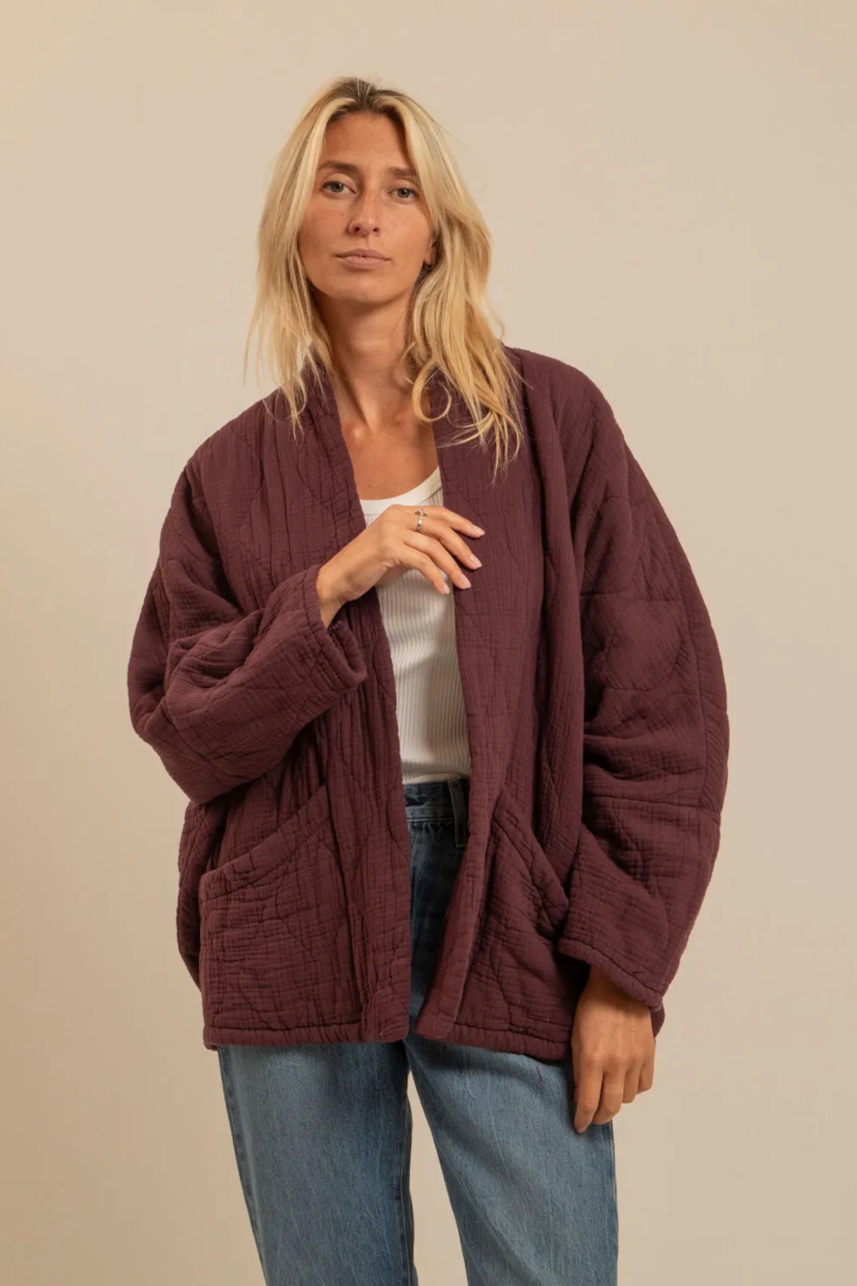 Chicago Jacket Burgundy