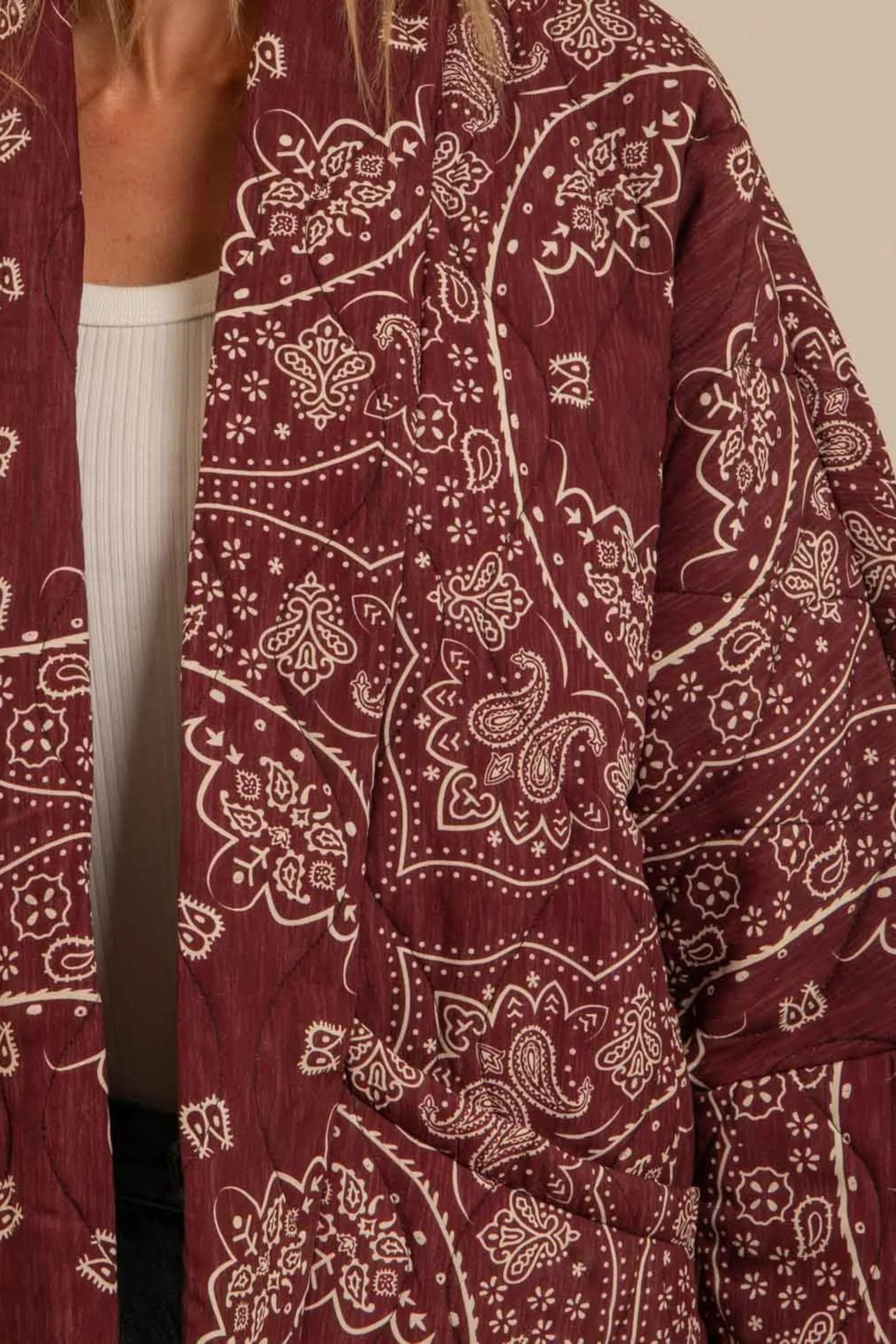 Chicago Jacket Burgundy