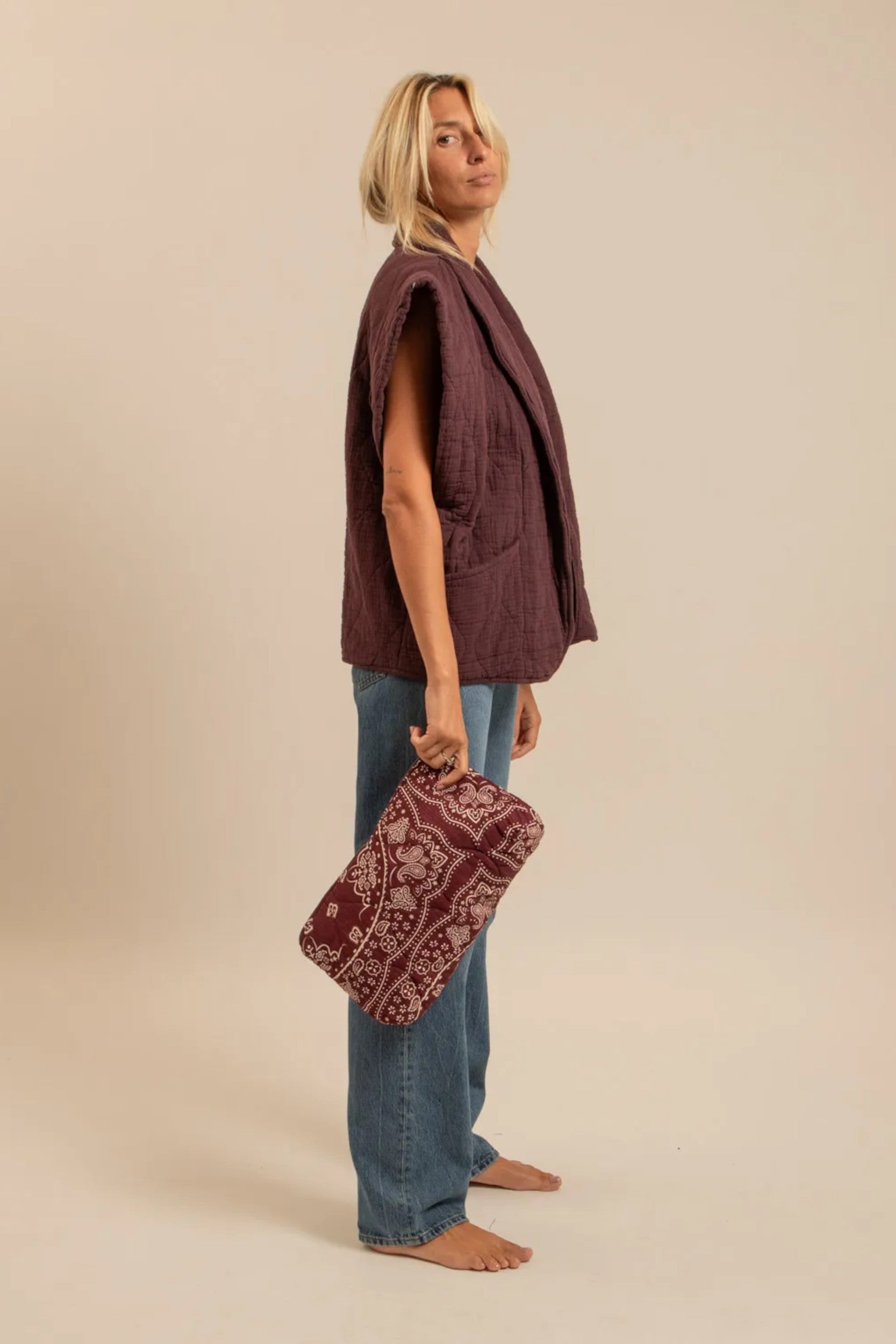 Orlando Pouch Burgundy