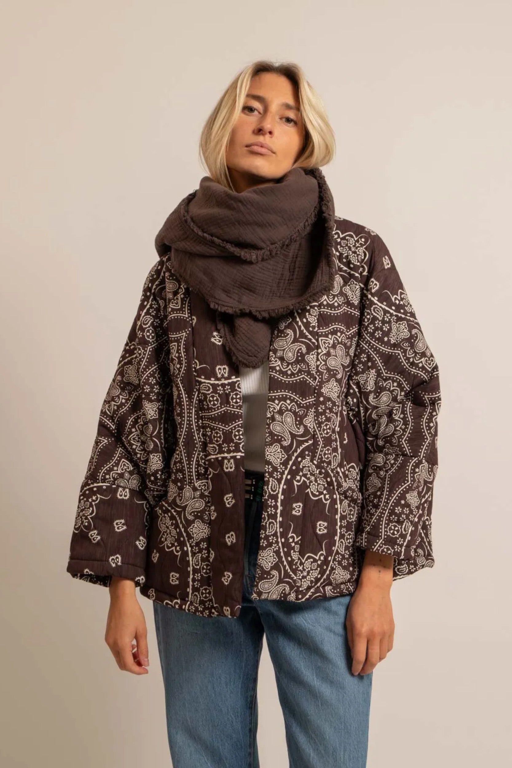 Toronto Scarf Chocolat