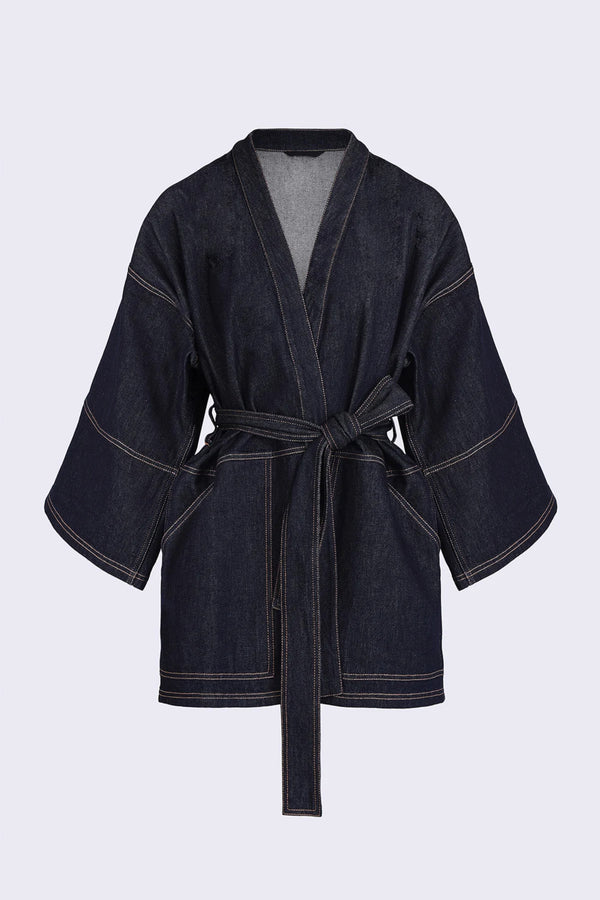 Tahoula Beautiful Girl Jacket Indigo